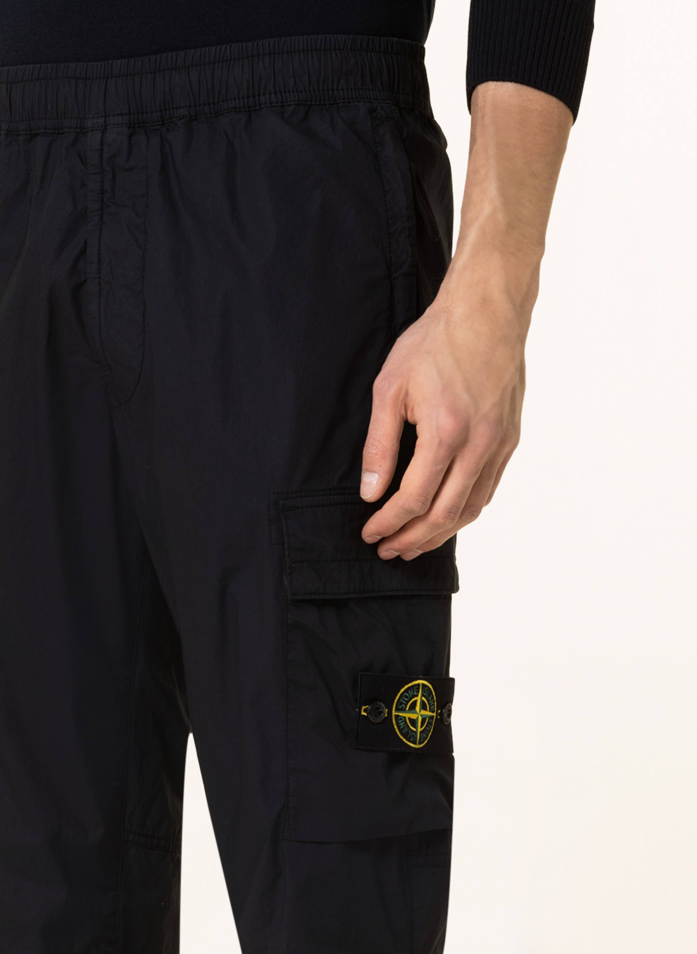 Thumbnail - Stone Island Cargohose blau