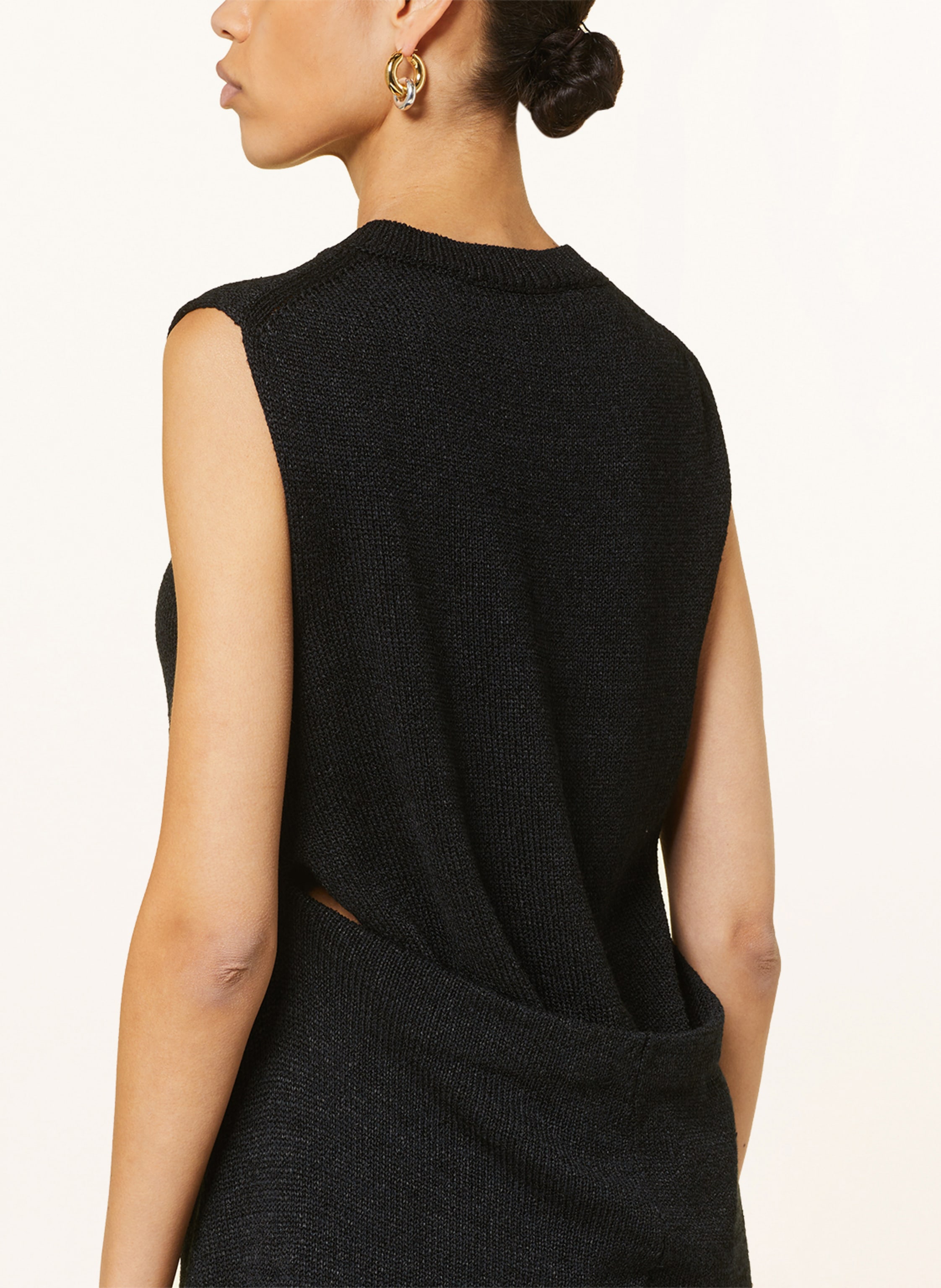 Thumbnail - Jil Sander Stricktop schwarz