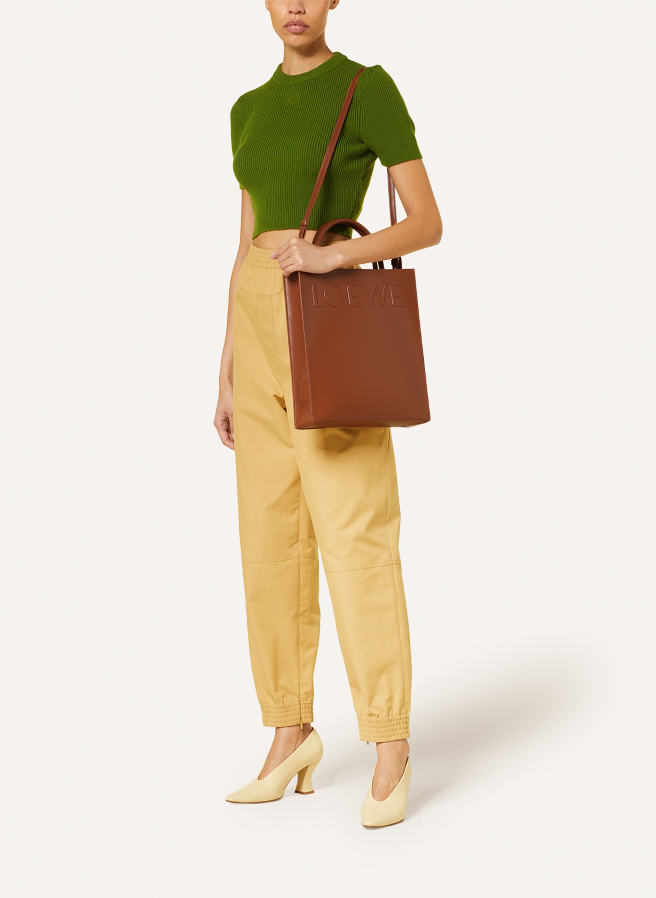 Loewe Shopper a4 Tote braun – Bild 2