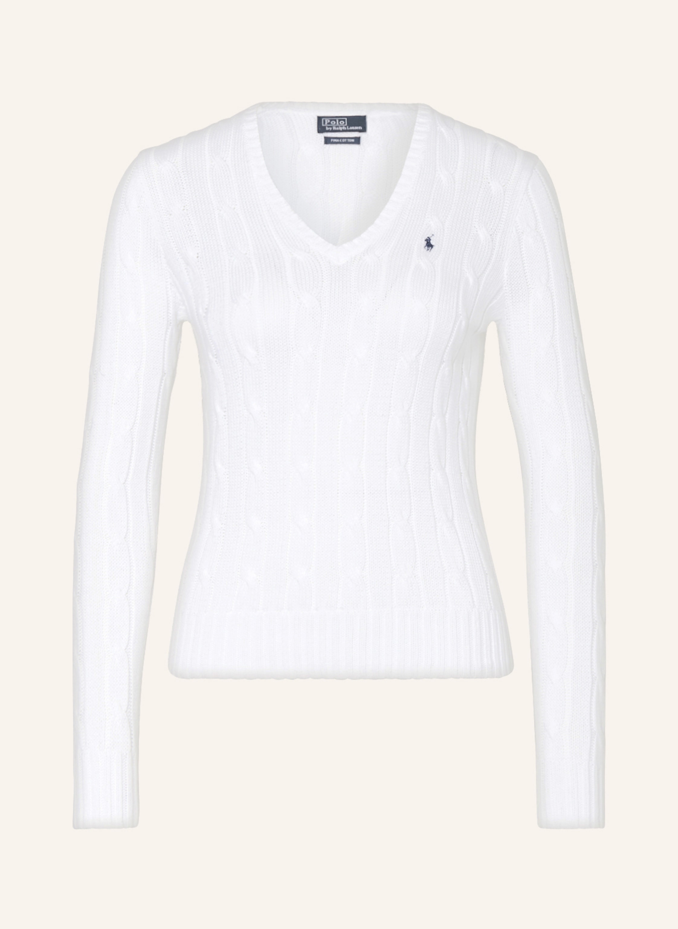 POLO RALPH LAUREN Sweater in white
