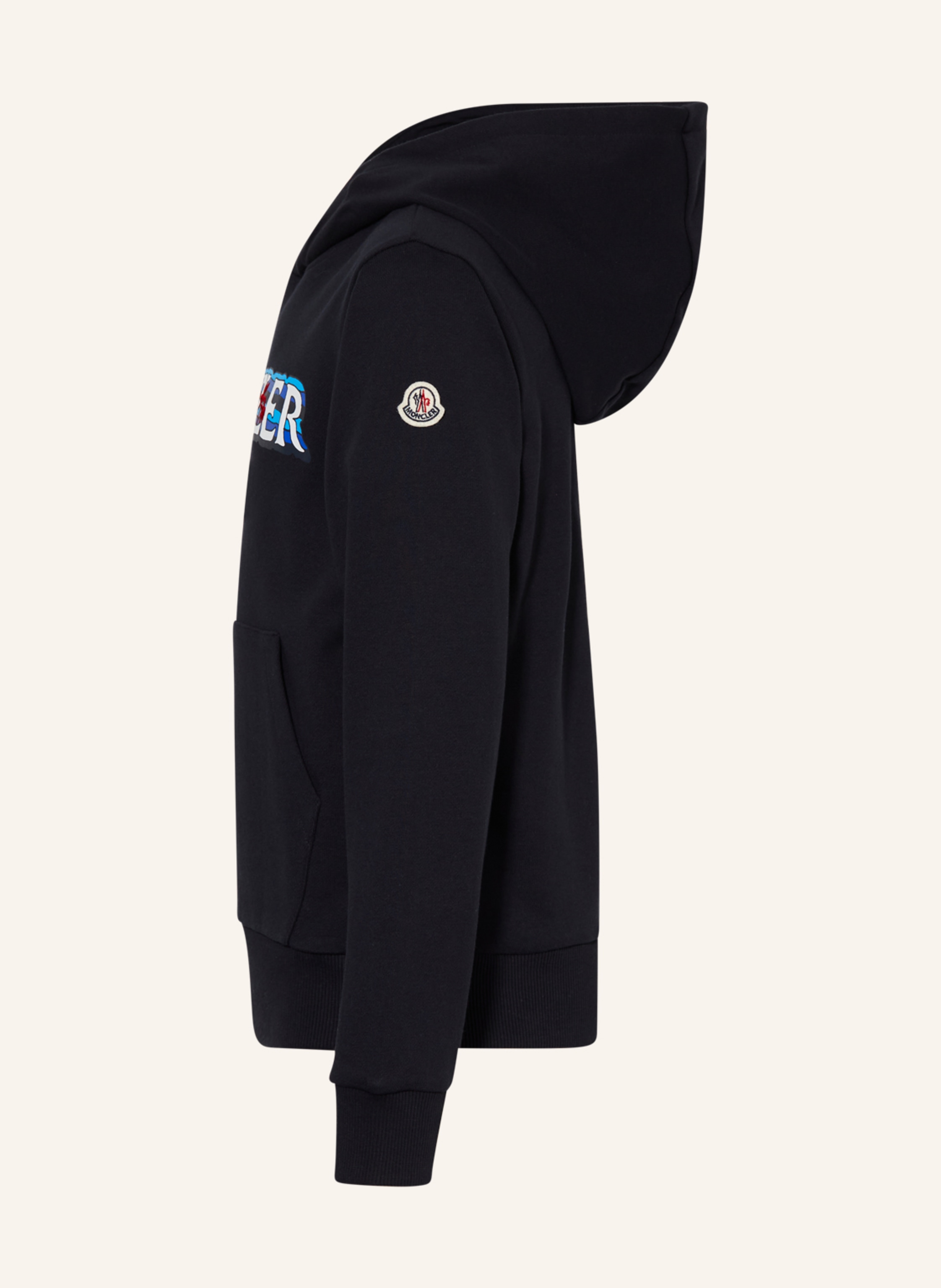 Thumbnail - Moncler Enfant Hoodie blau