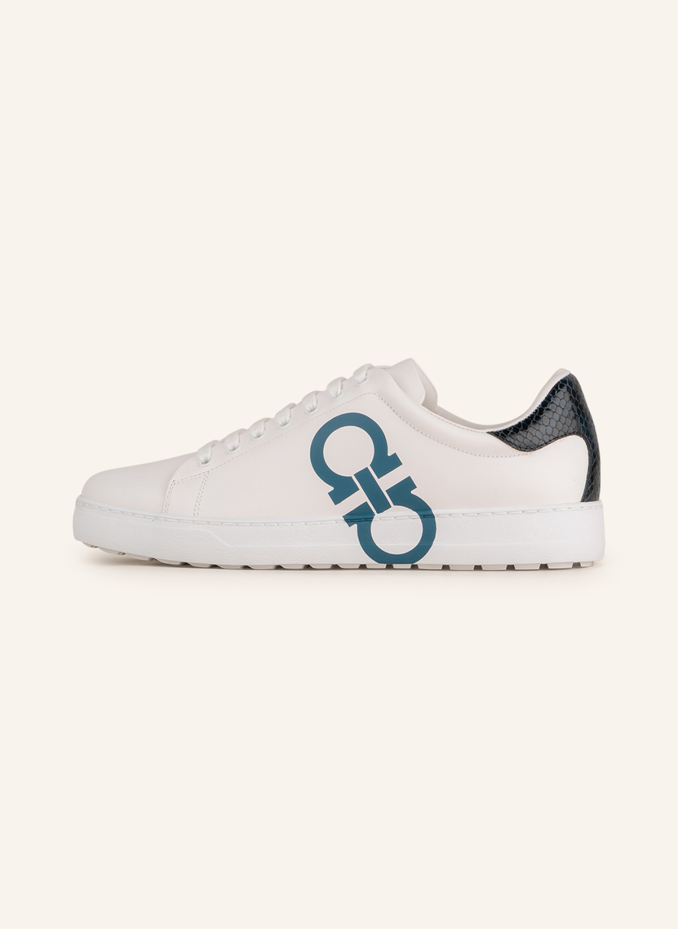 Thumbnail - Ferragamo Sneaker Number weiss