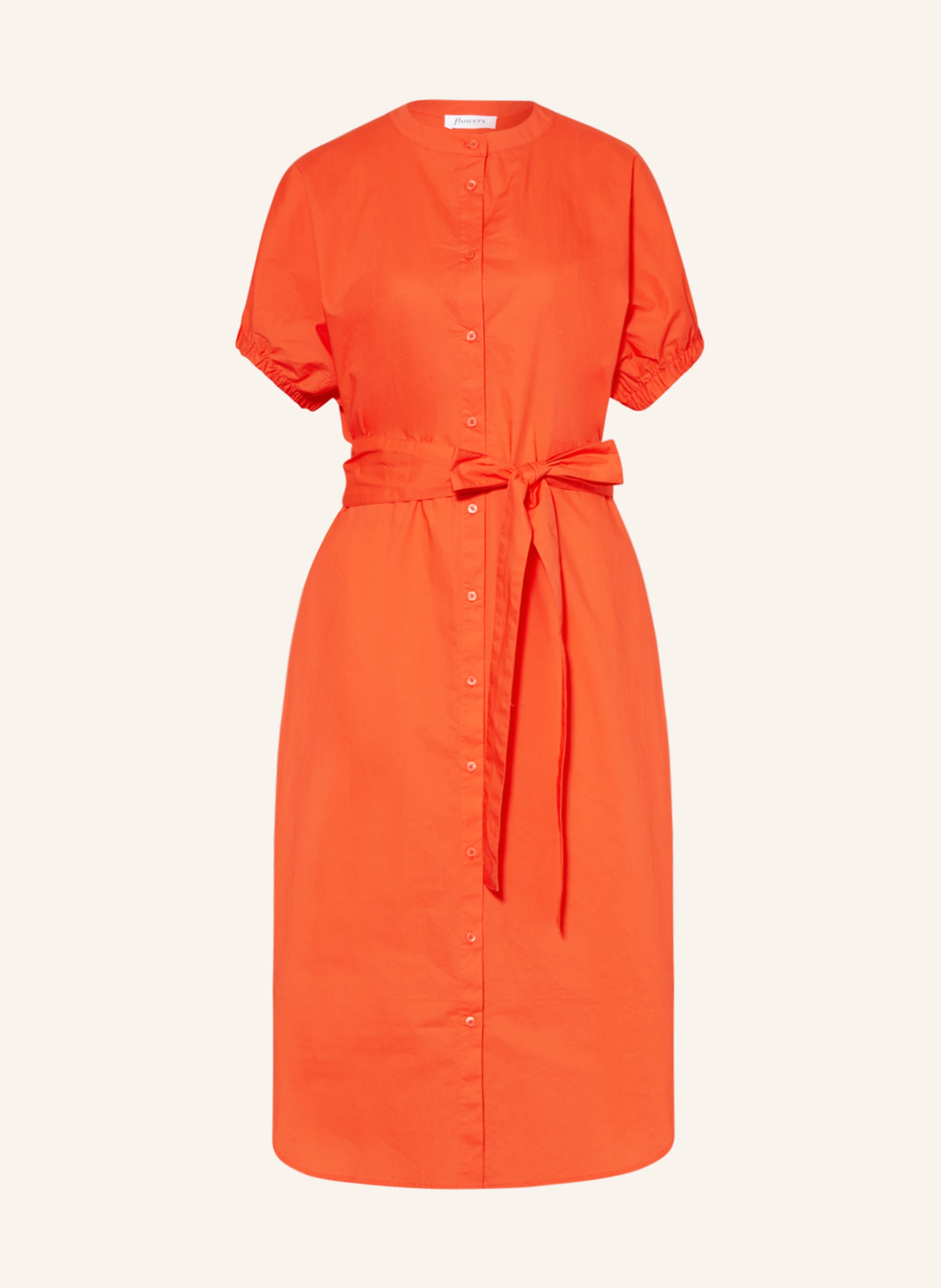 flowers for friends Hemdblusenkleid in orange