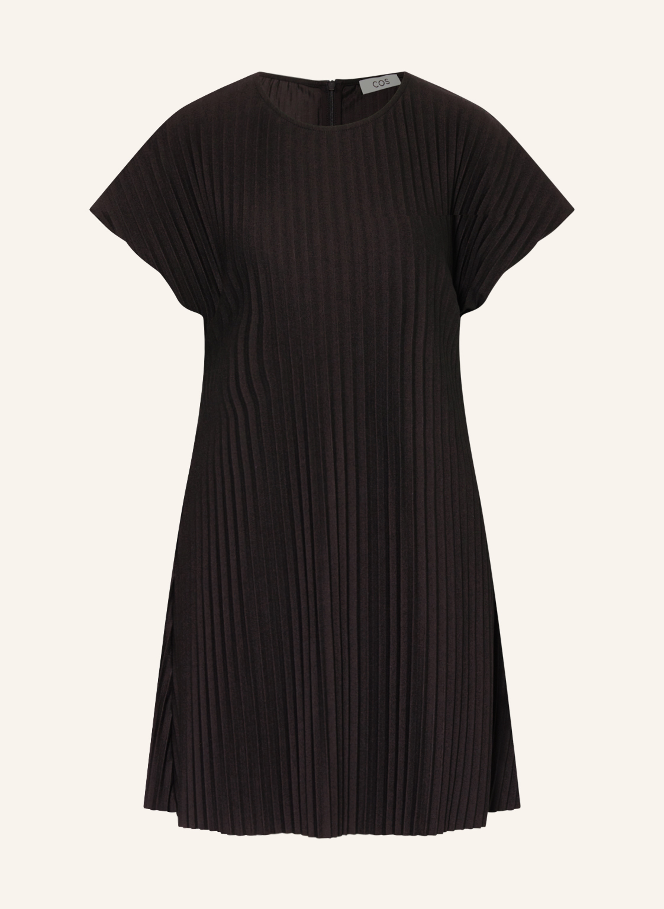 Cos black pleated dress outlet