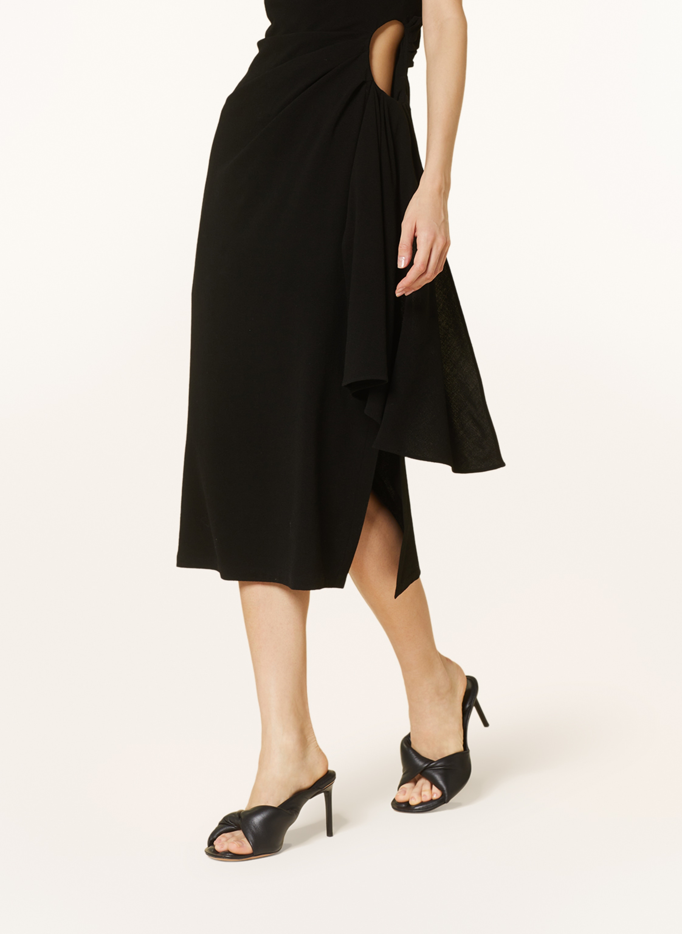 Thumbnail - Jacquemus Kleid La Robe Abanada schwarz