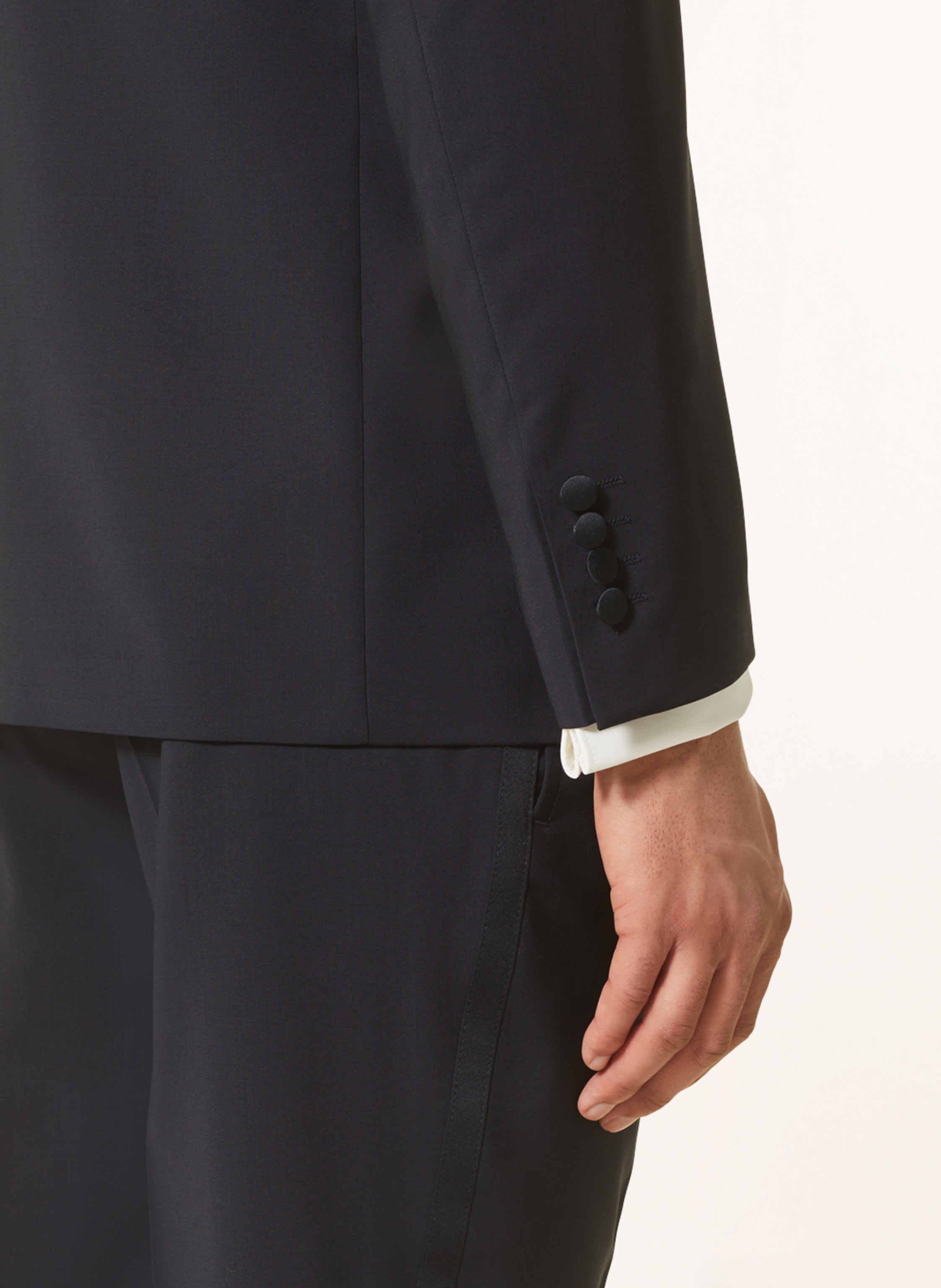 Thumbnail - Wilvorst Smoking-Sakko Extra Slim Fit blau