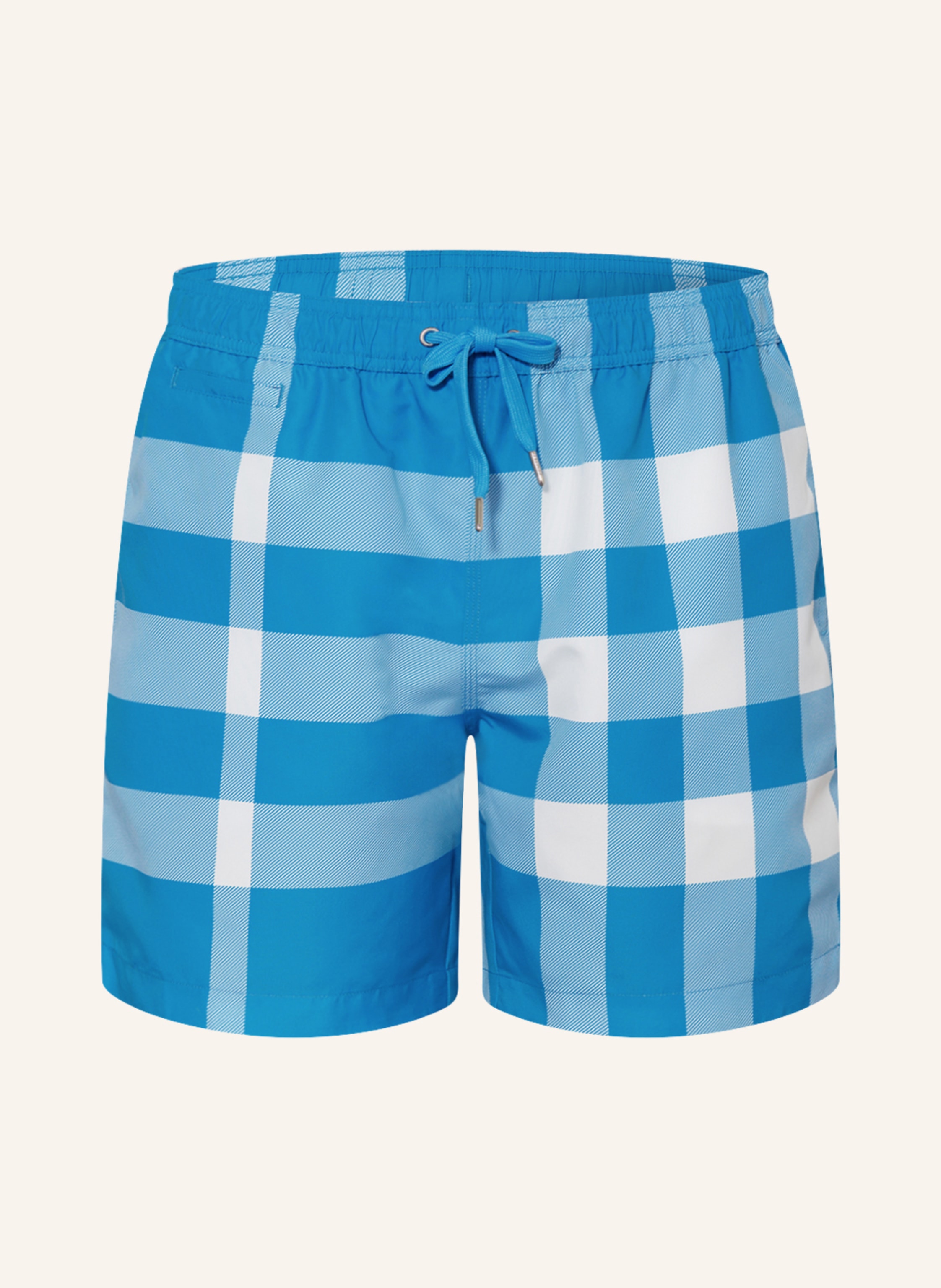 BURBERRY Swim shorts in blue/ white | Breuninger