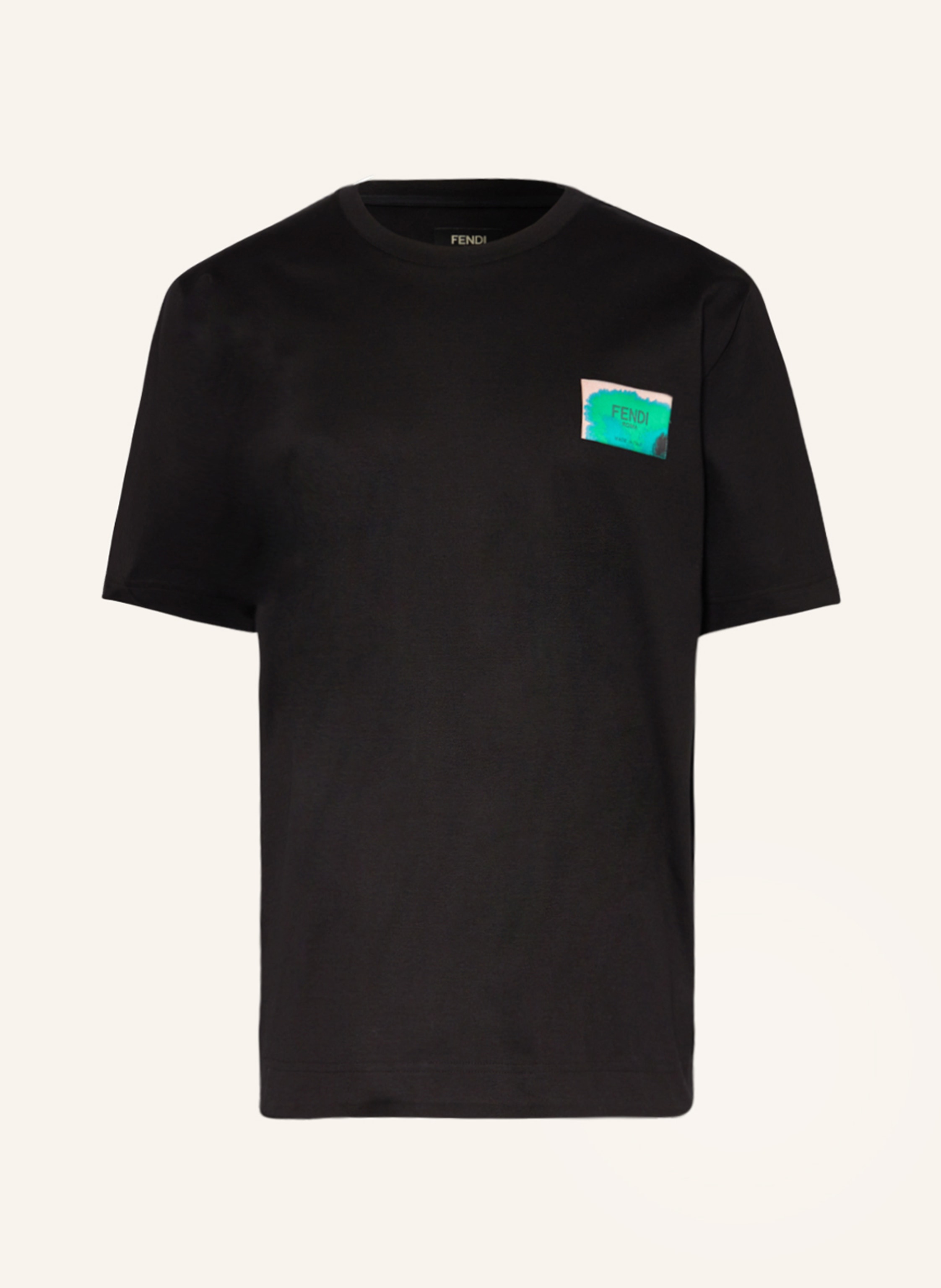 Black fendi shirt best sale