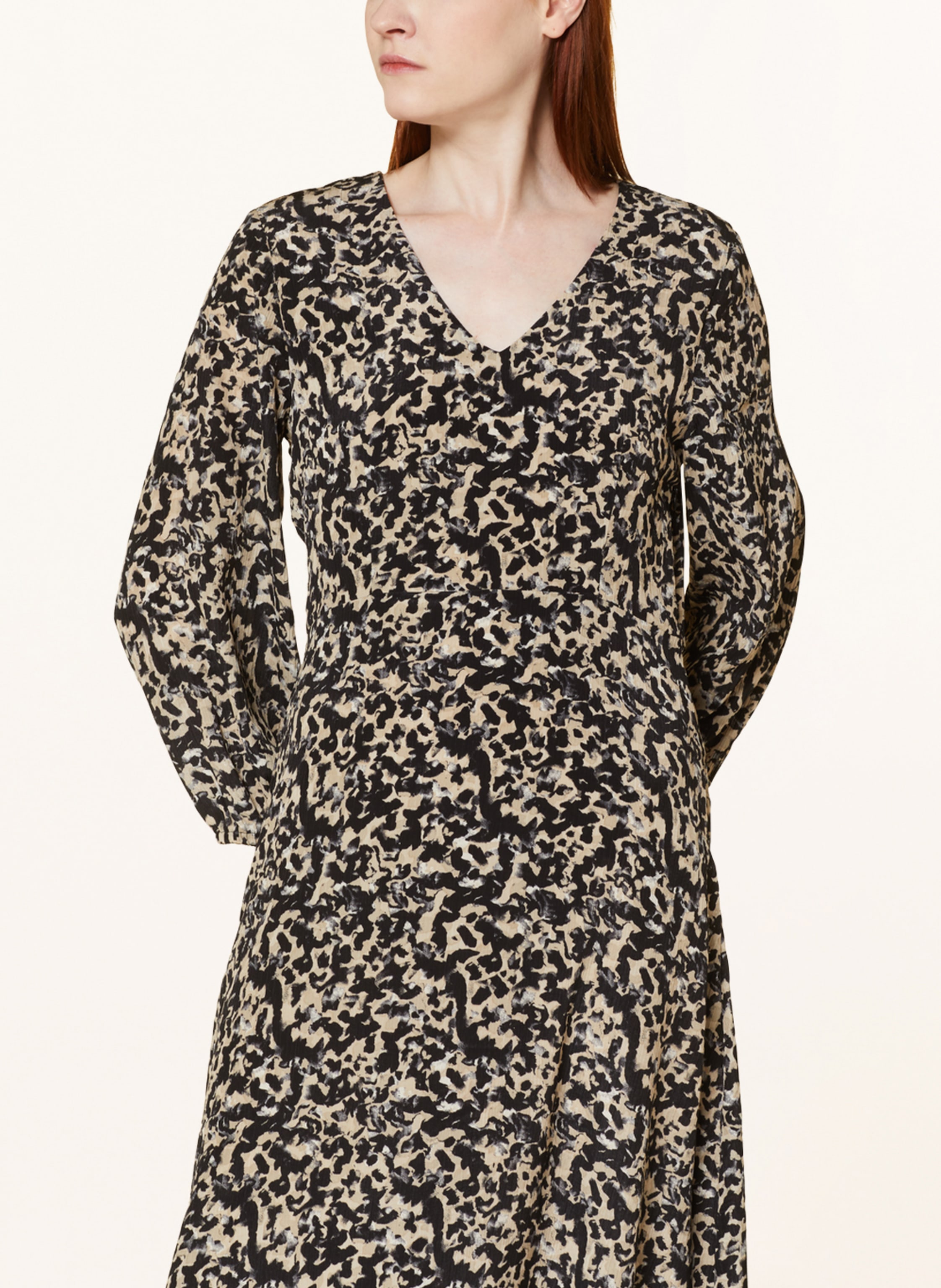 Thumbnail - Msch Copenhagen Kleid Mschrhian beige