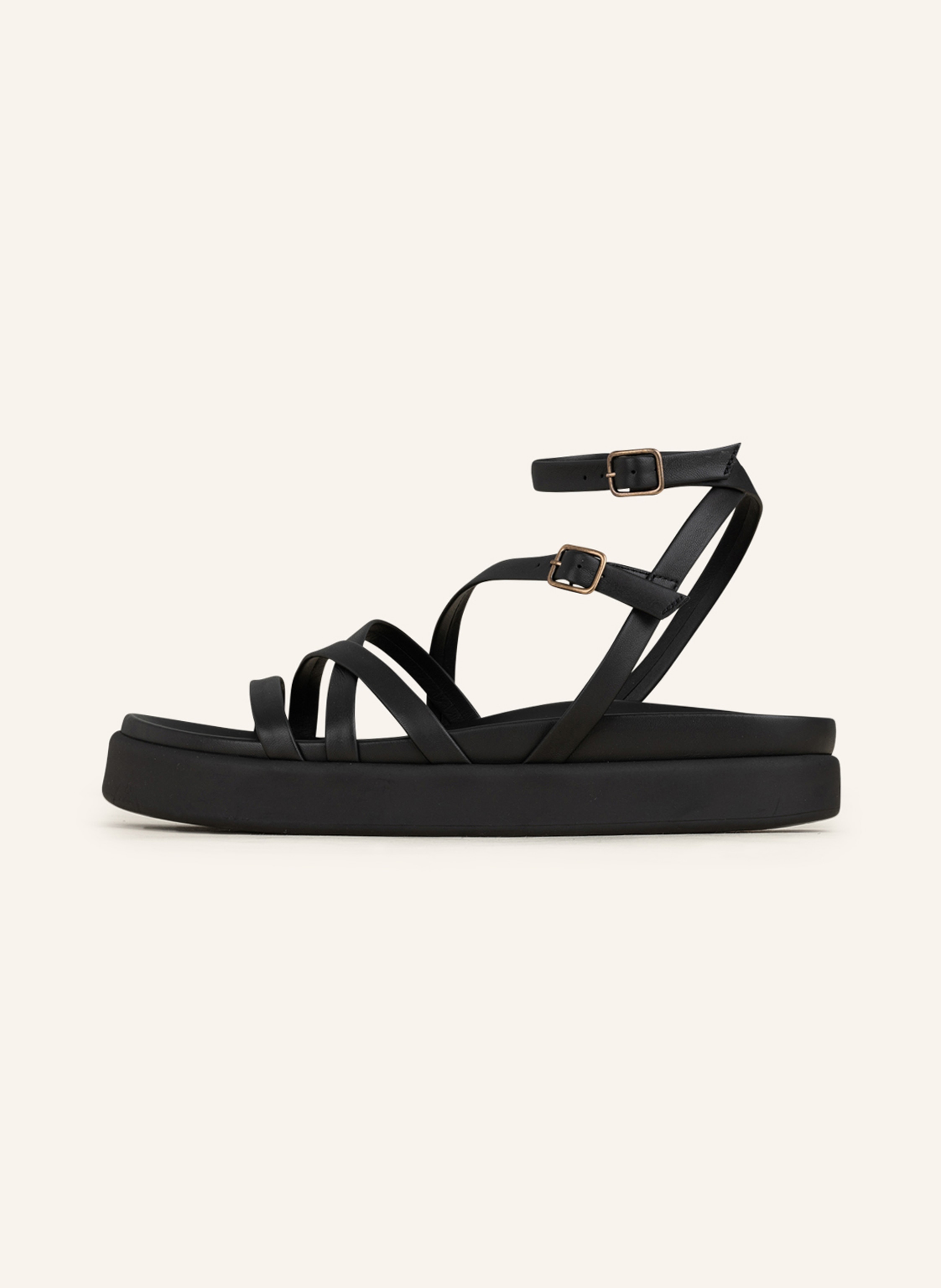 Thumbnail - Ba&Sh Sandalen Chana schwarz