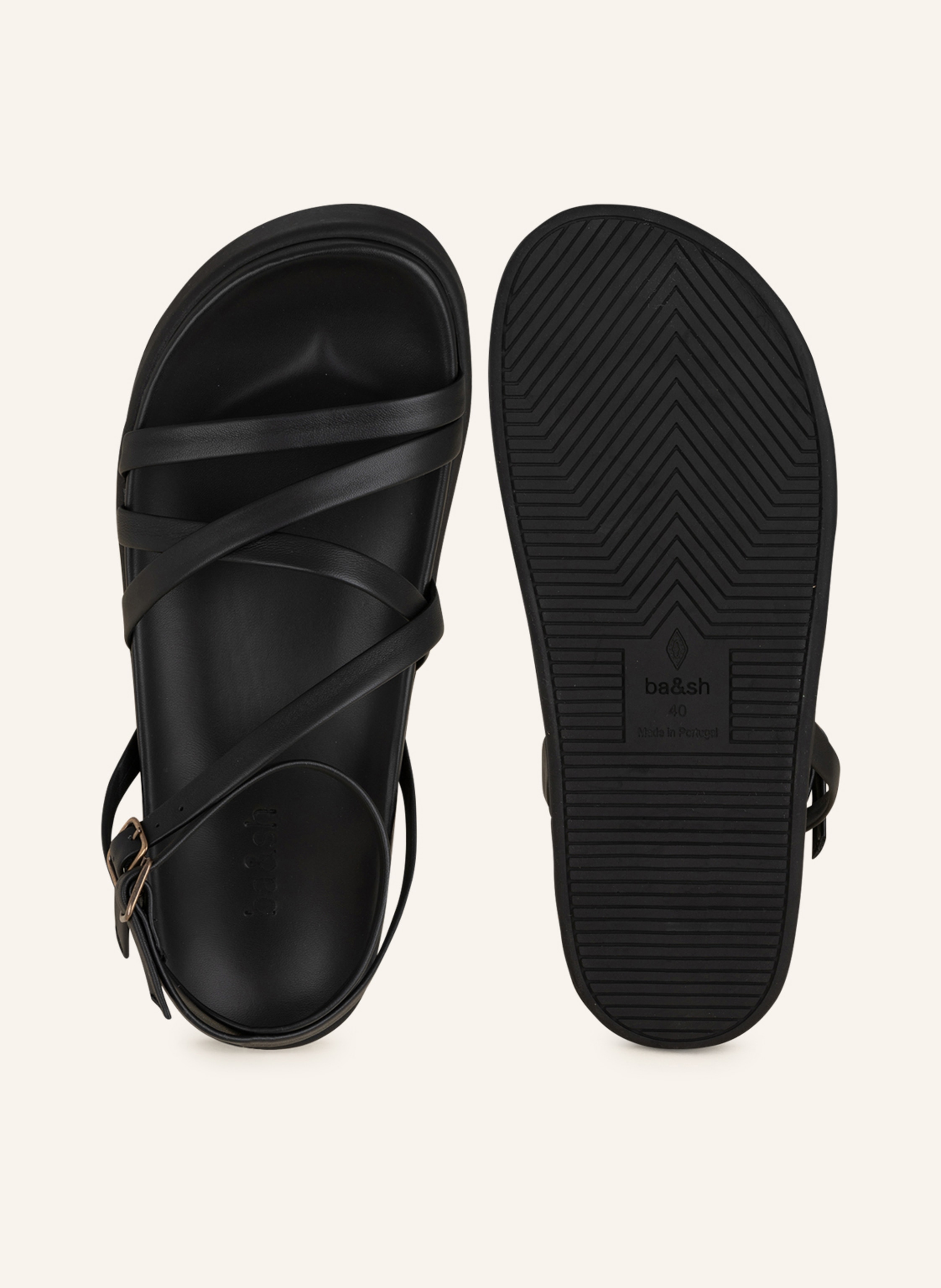Ba&Sh Sandalen Chana schwarz – Bild 2