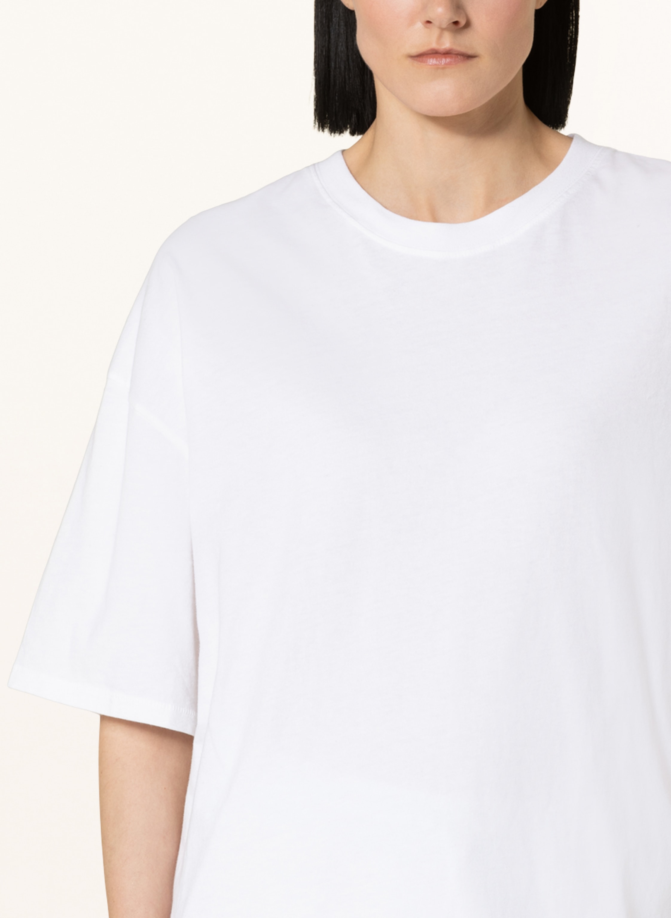 Thumbnail - Black Palms Oversized-Shirt weiss