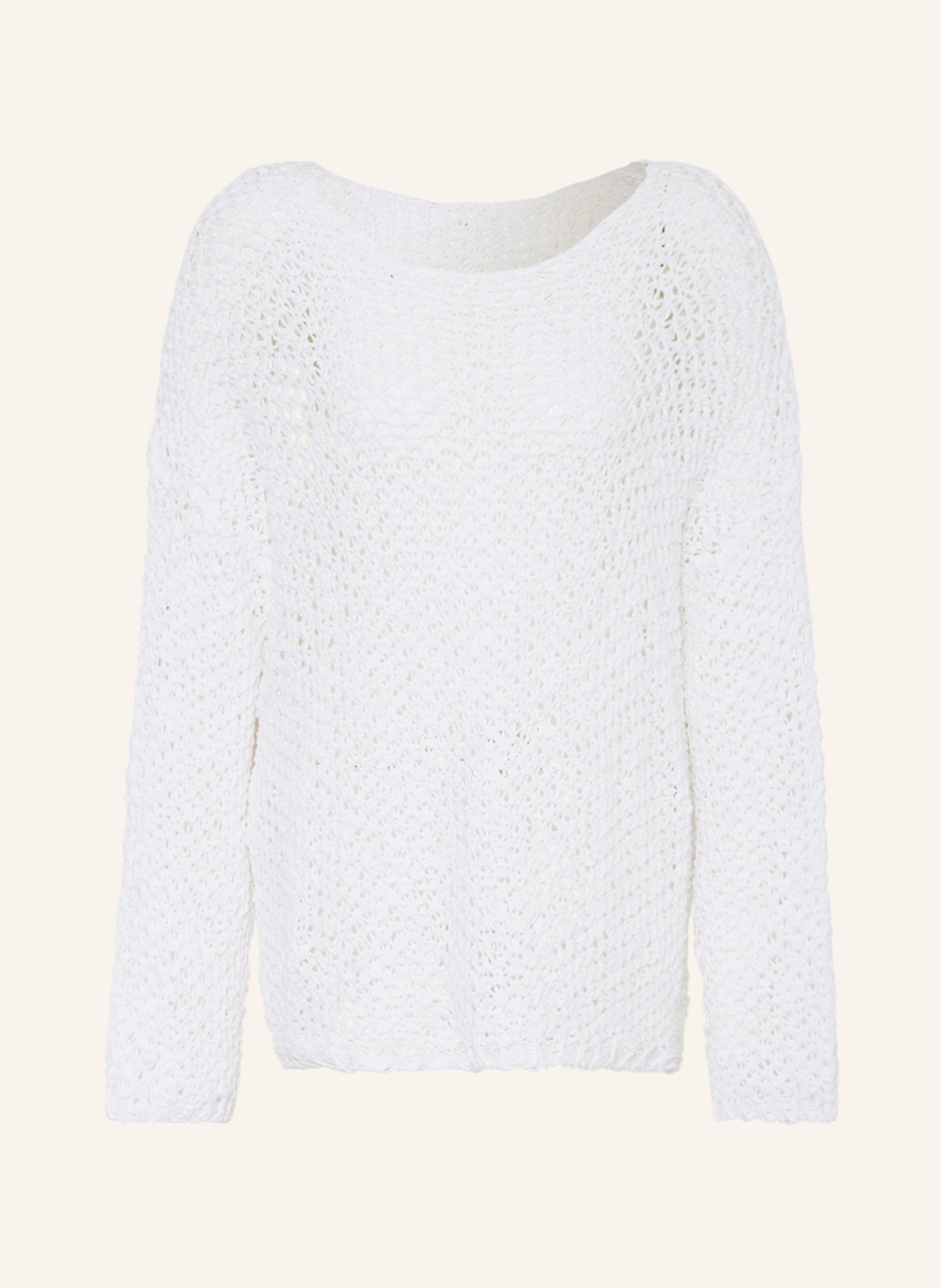 black palms Oversized sweater SUNNY in white