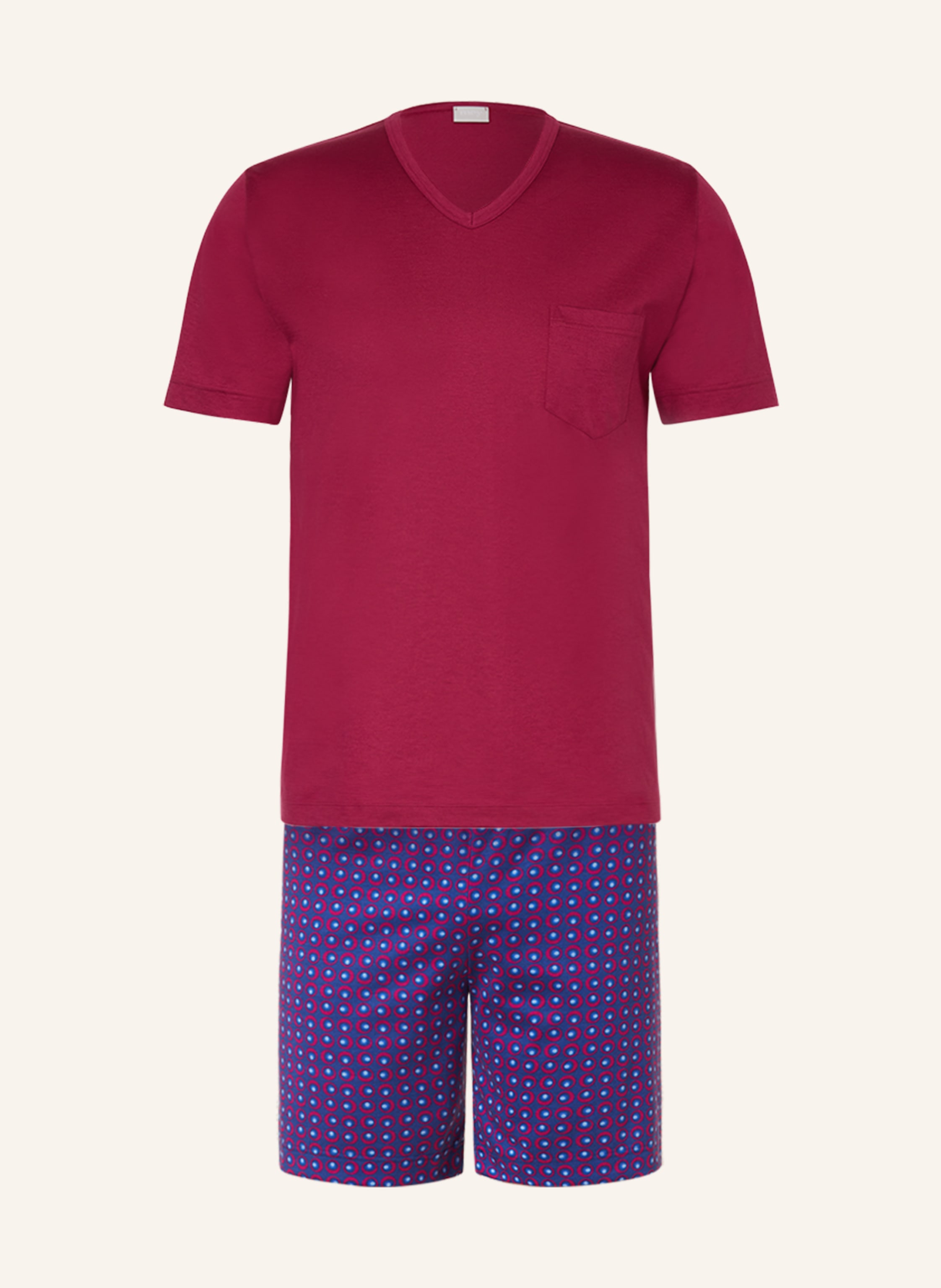 mey Shorty pajamas series BIG DOTS in dark red/ dark blue/ light blue ...