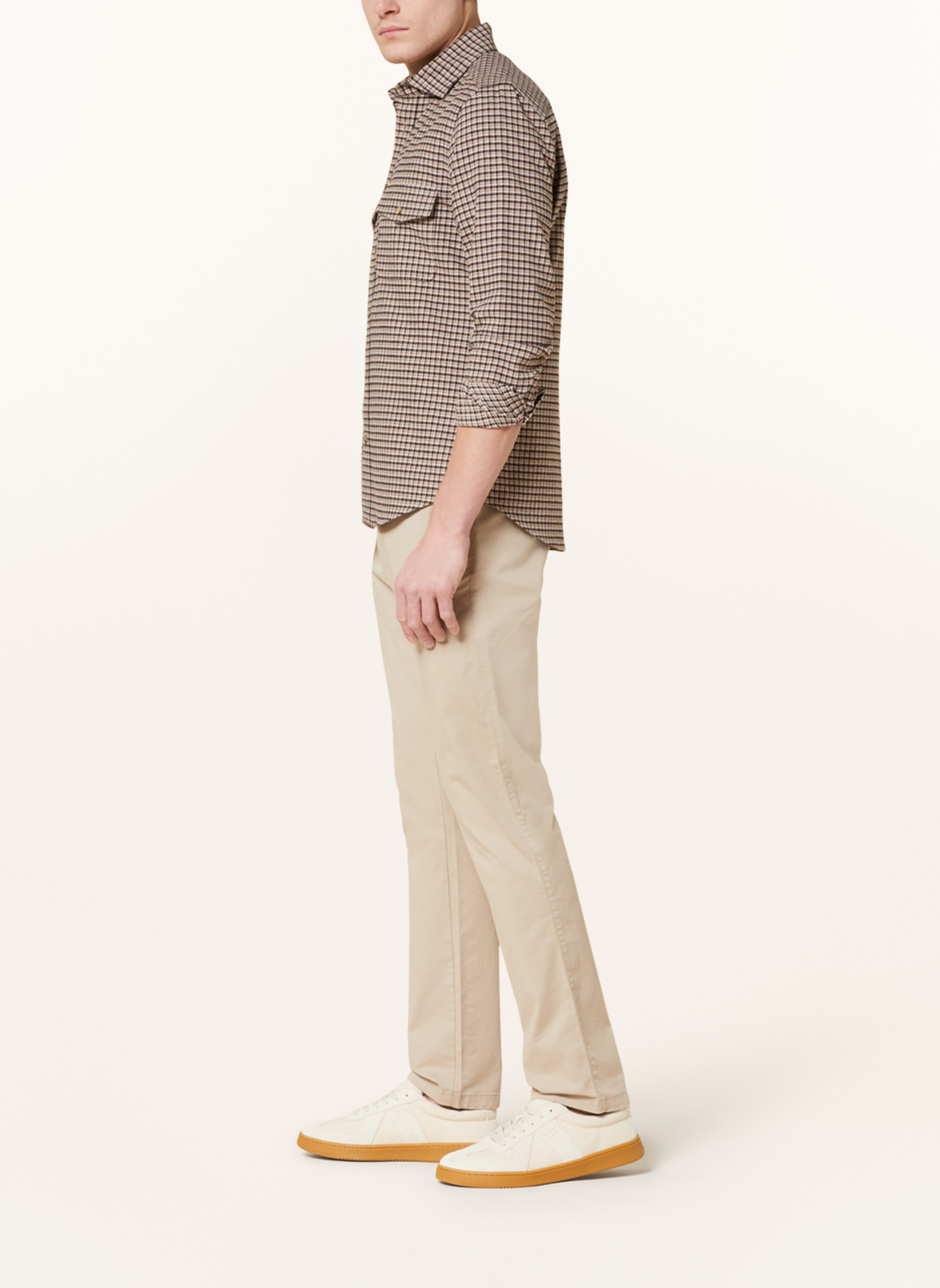 Thumbnail - Reiss Chino Pitch Slim Fit grau
