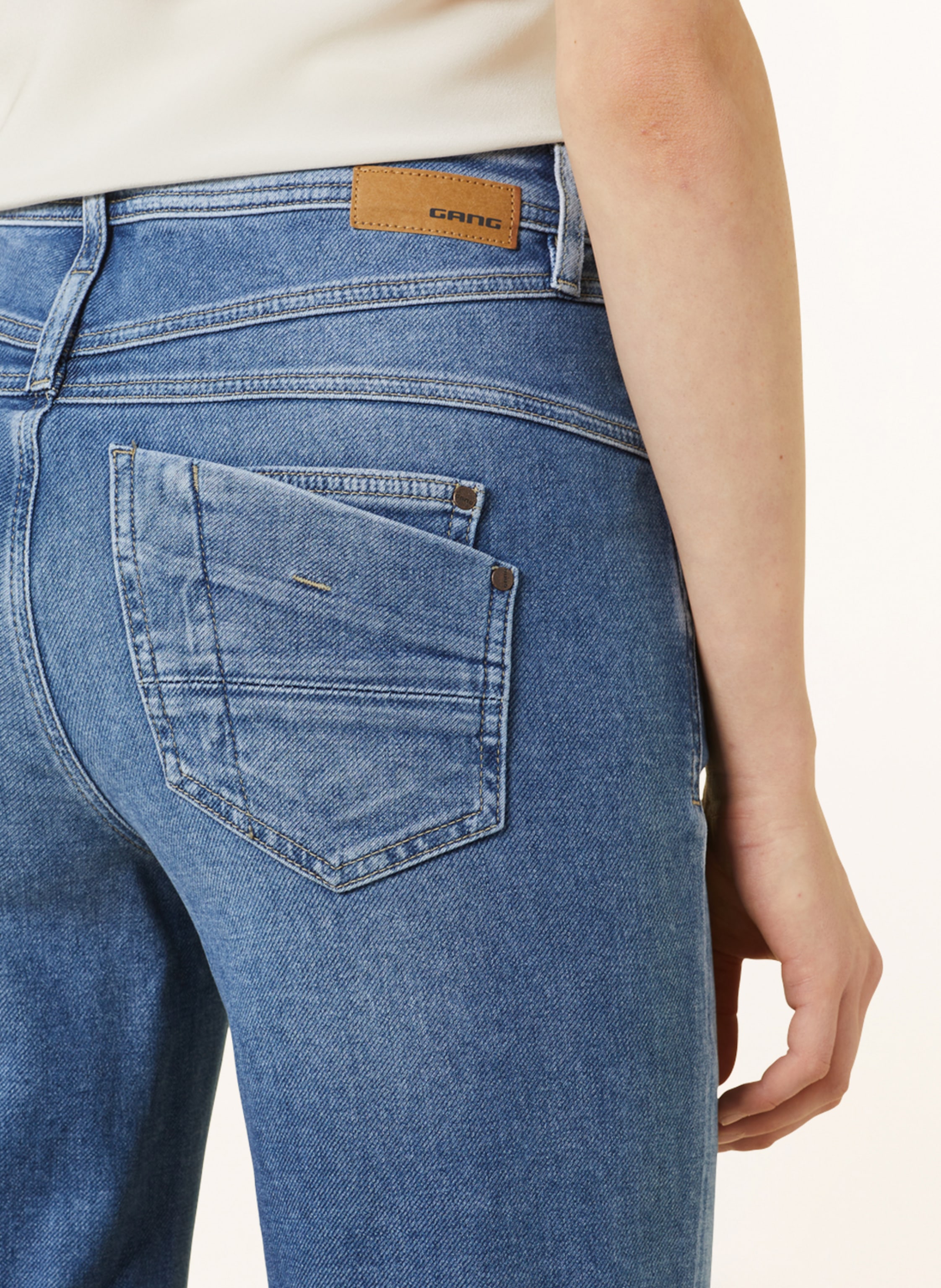 Thumbnail - Gang Wide Leg Jeans 94amelie Wide blau