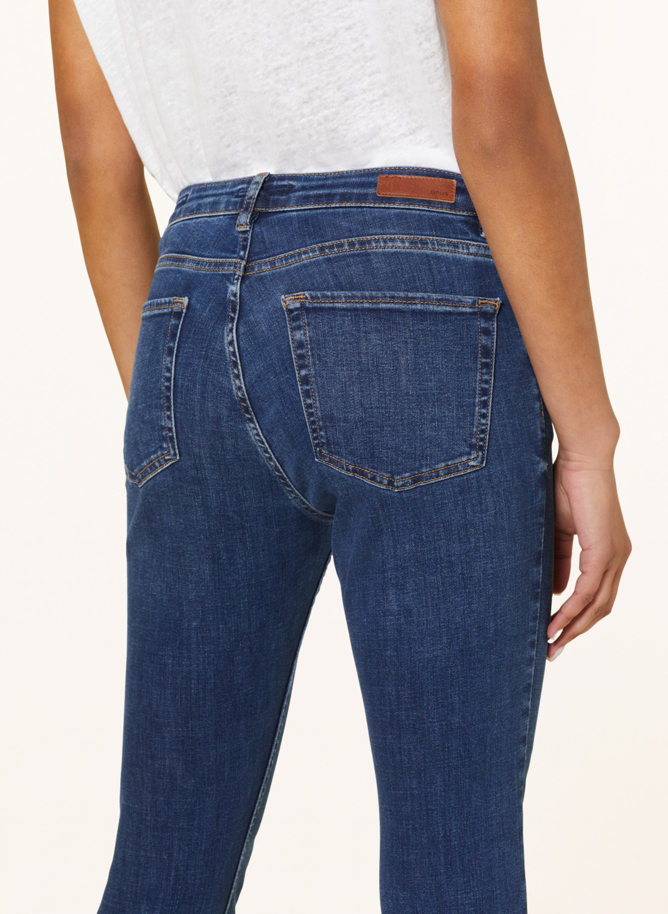 Thumbnail - Opus Skinny Jeans Elma blau