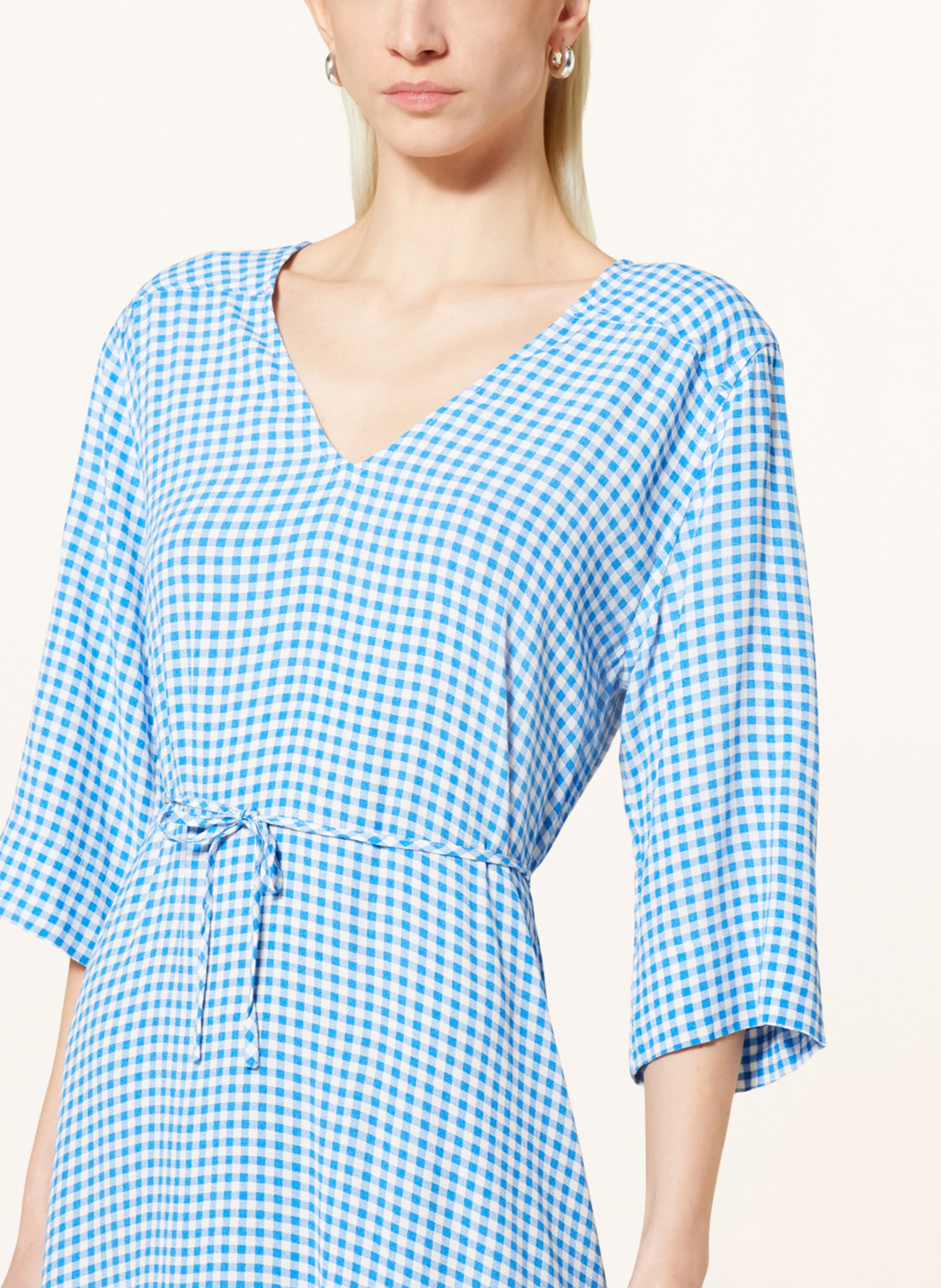 Thumbnail - Ganni Kleid blau