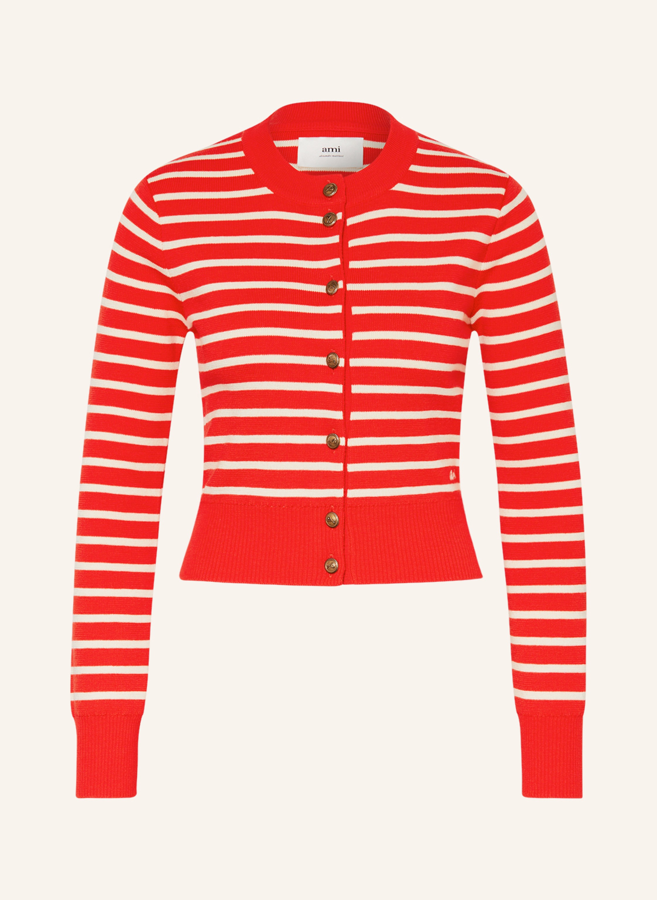 Ami striped cheap sweater