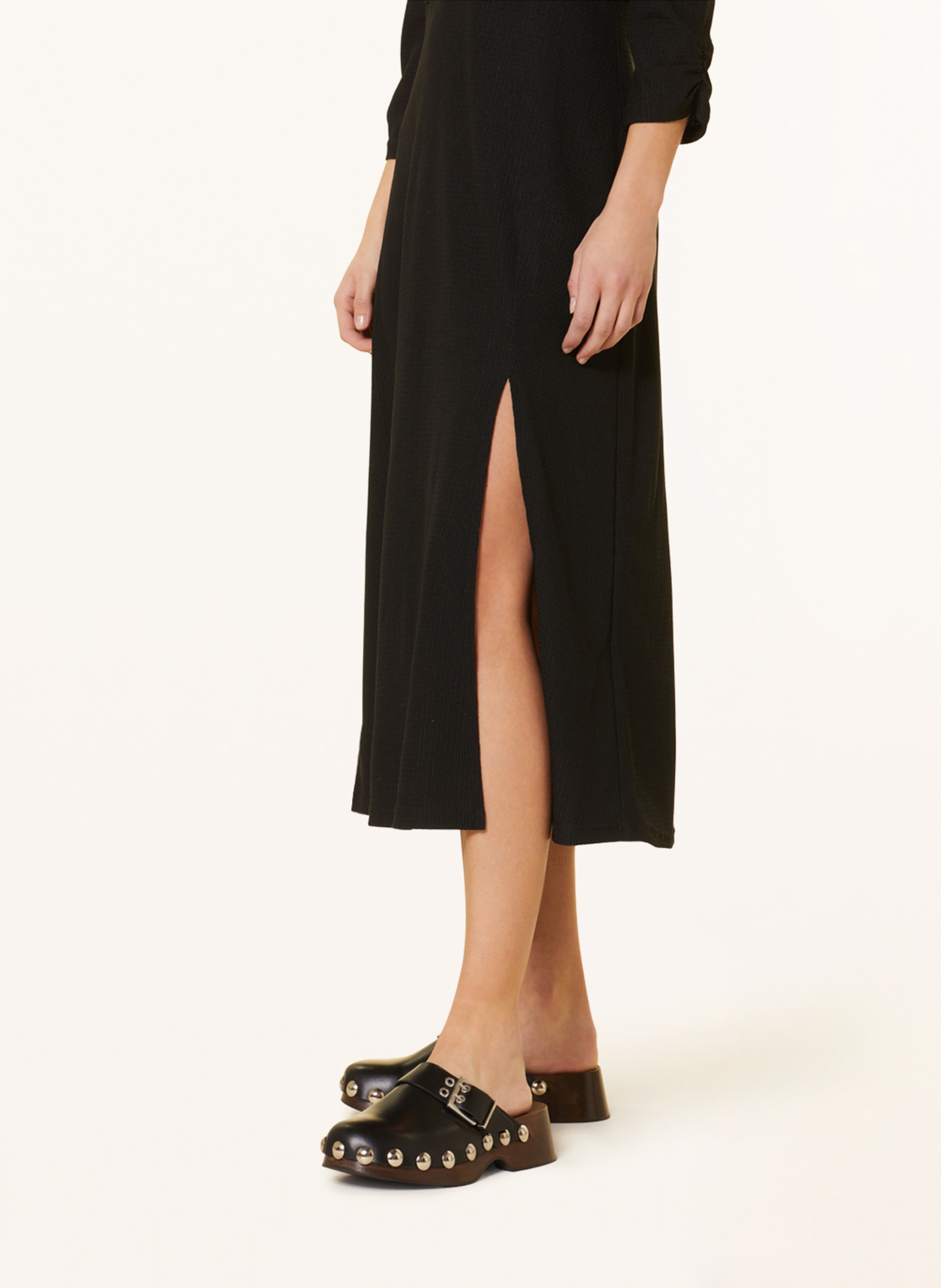Thumbnail - Lollys Laundry Kleid Havana Mit 3/4-Arm schwarz