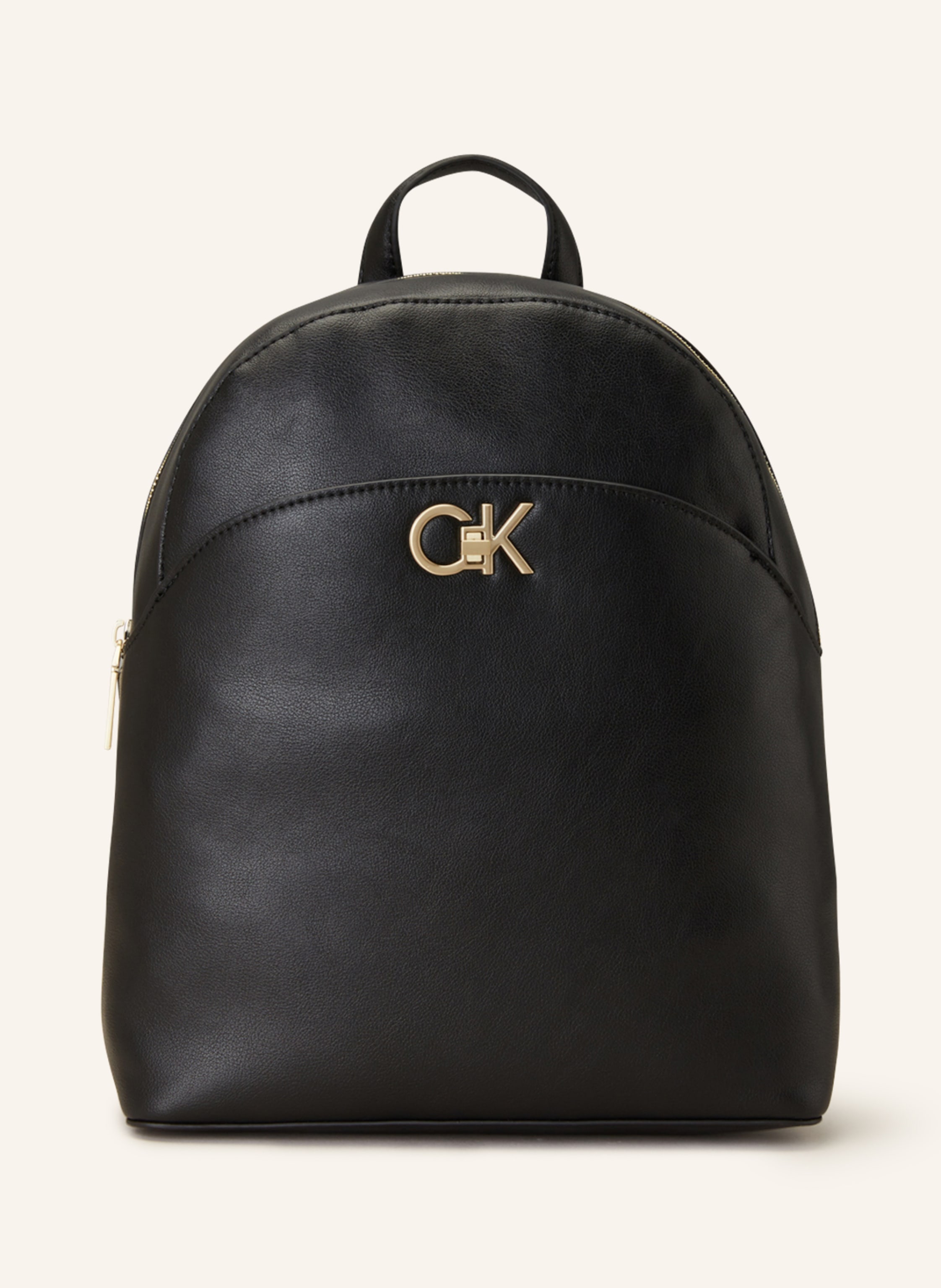 Calvin klein logo deals backpack
