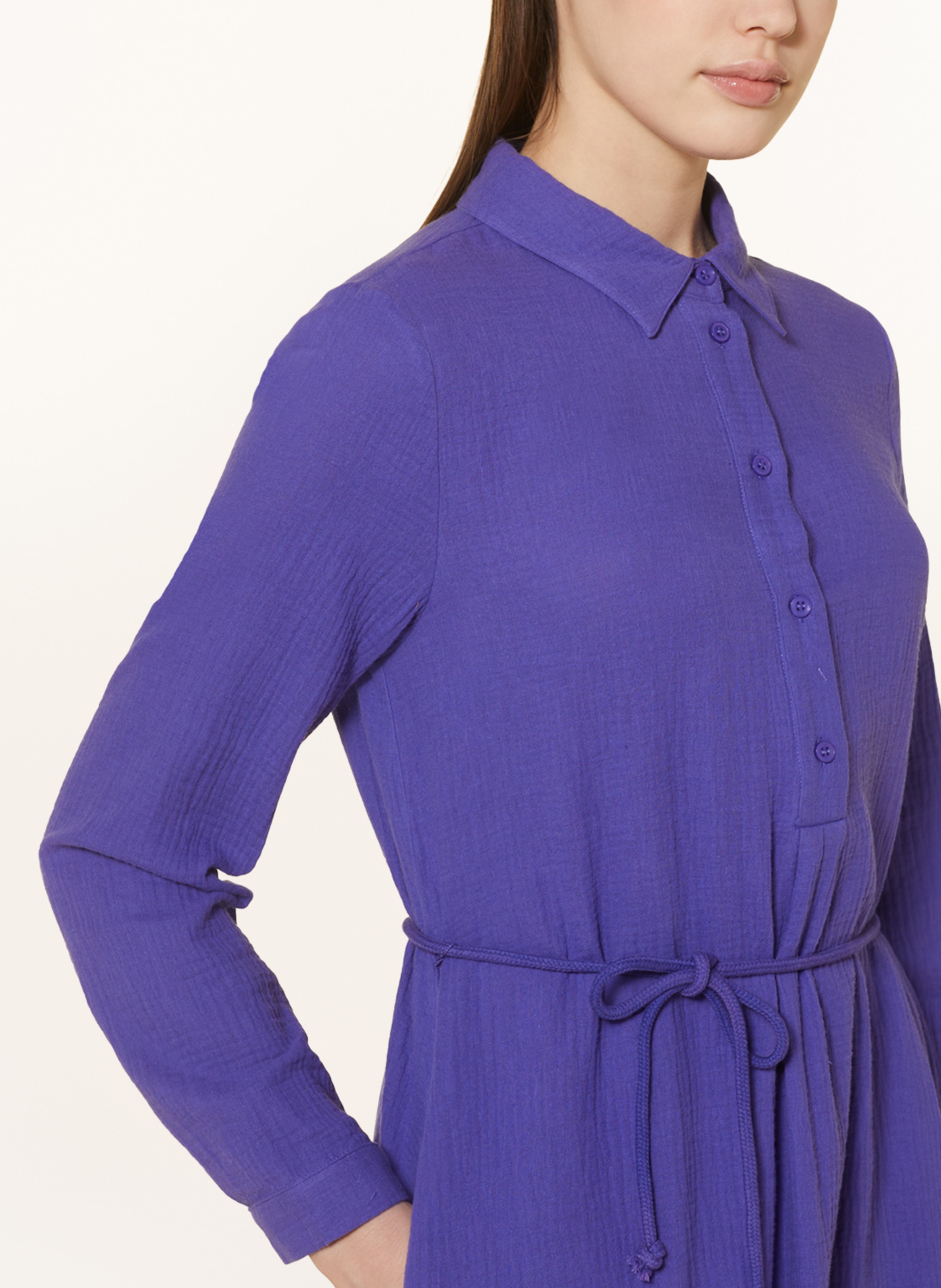 Thumbnail - Darling Harbour Musselinkleid lila