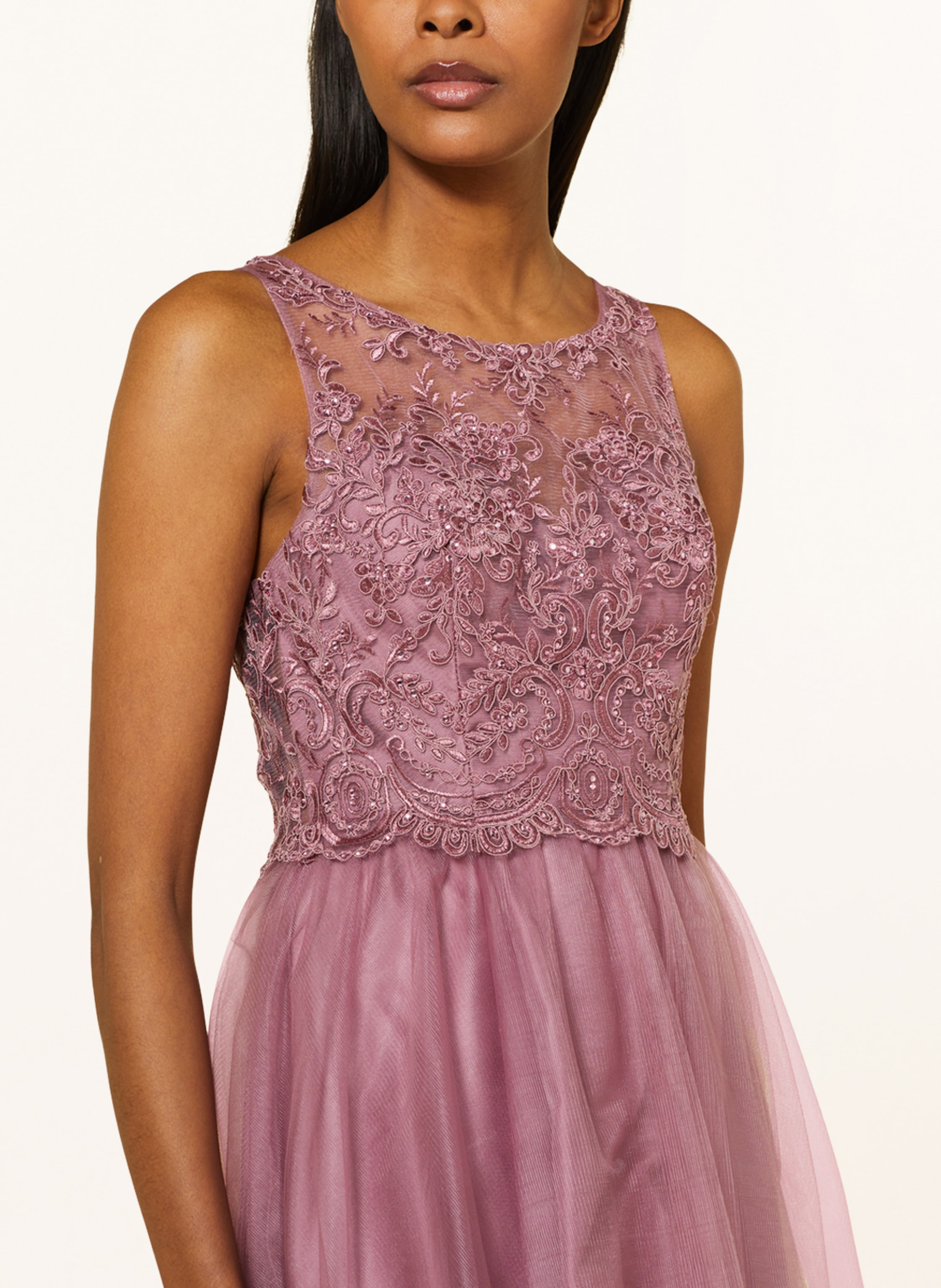 Thumbnail - Laona Cocktailkleid Mit Spitze Und Pailletten rosa