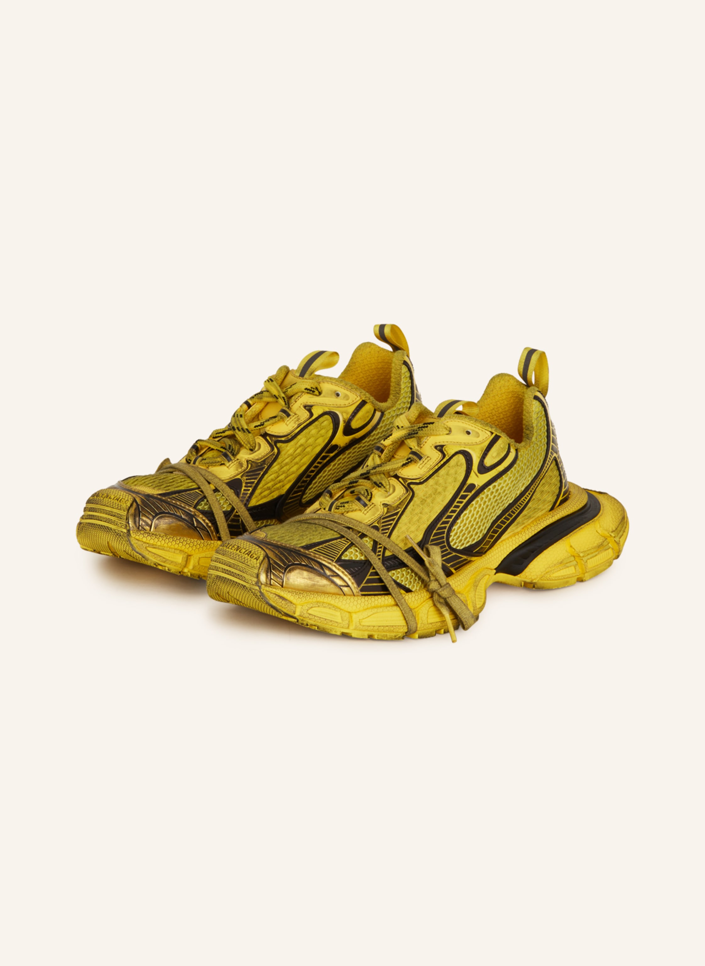 All yellow balenciaga sneakers cheap