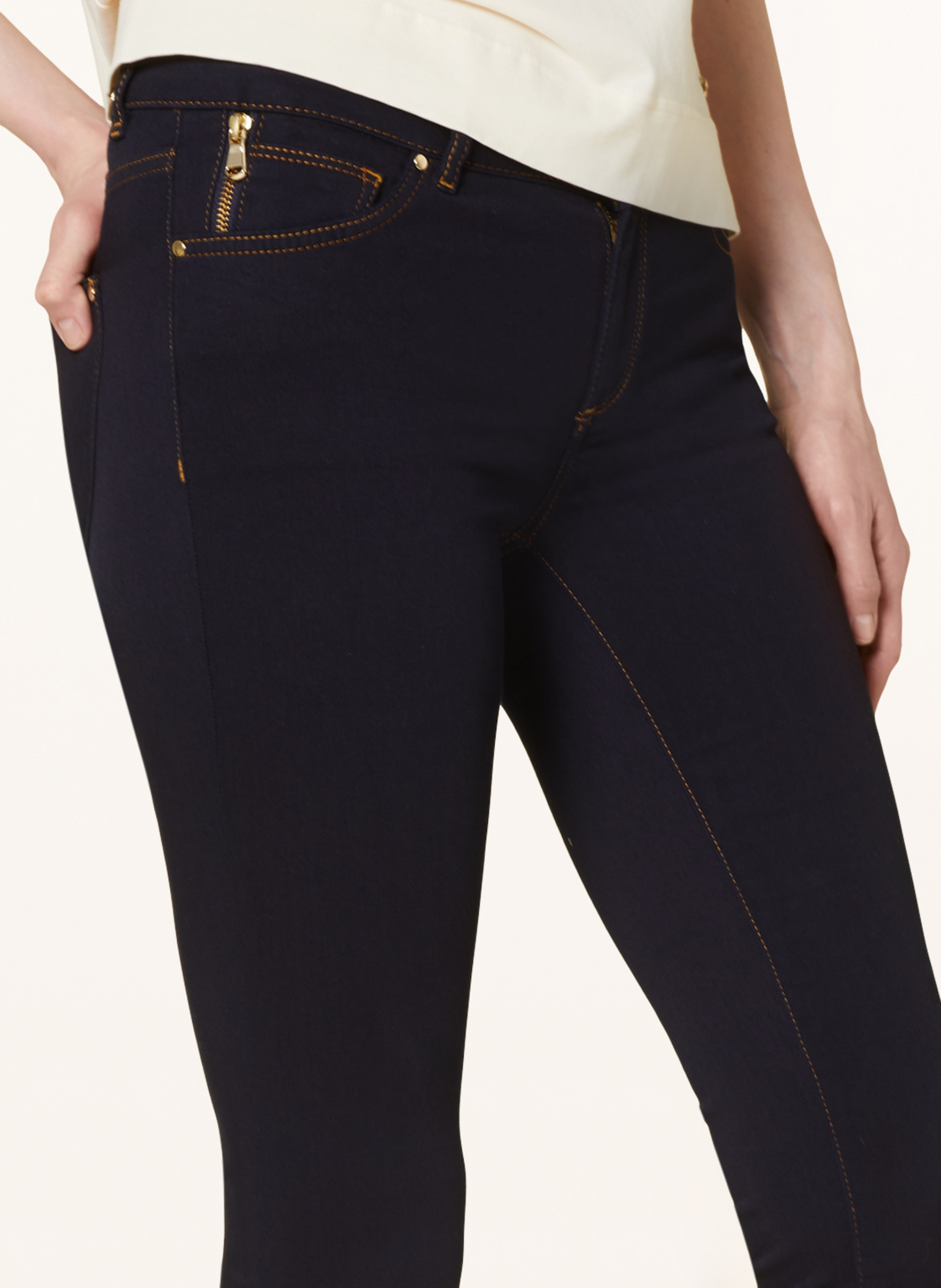 Mos Mosh Skinny Jeans Victoria blau – Bild 2