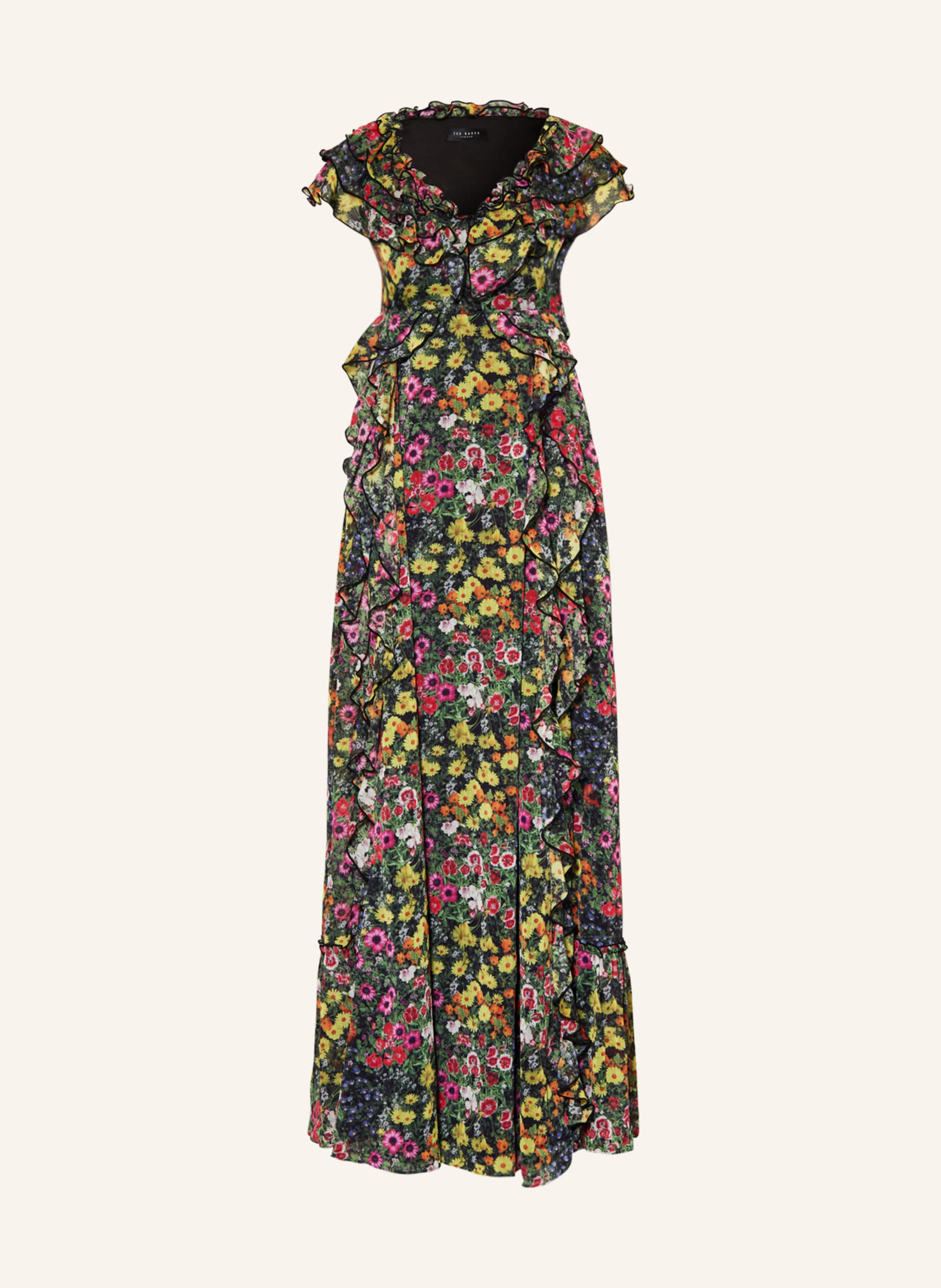 TED BAKER Kleid ADIIE in schwarz/ gelb/ pink | Breuninger