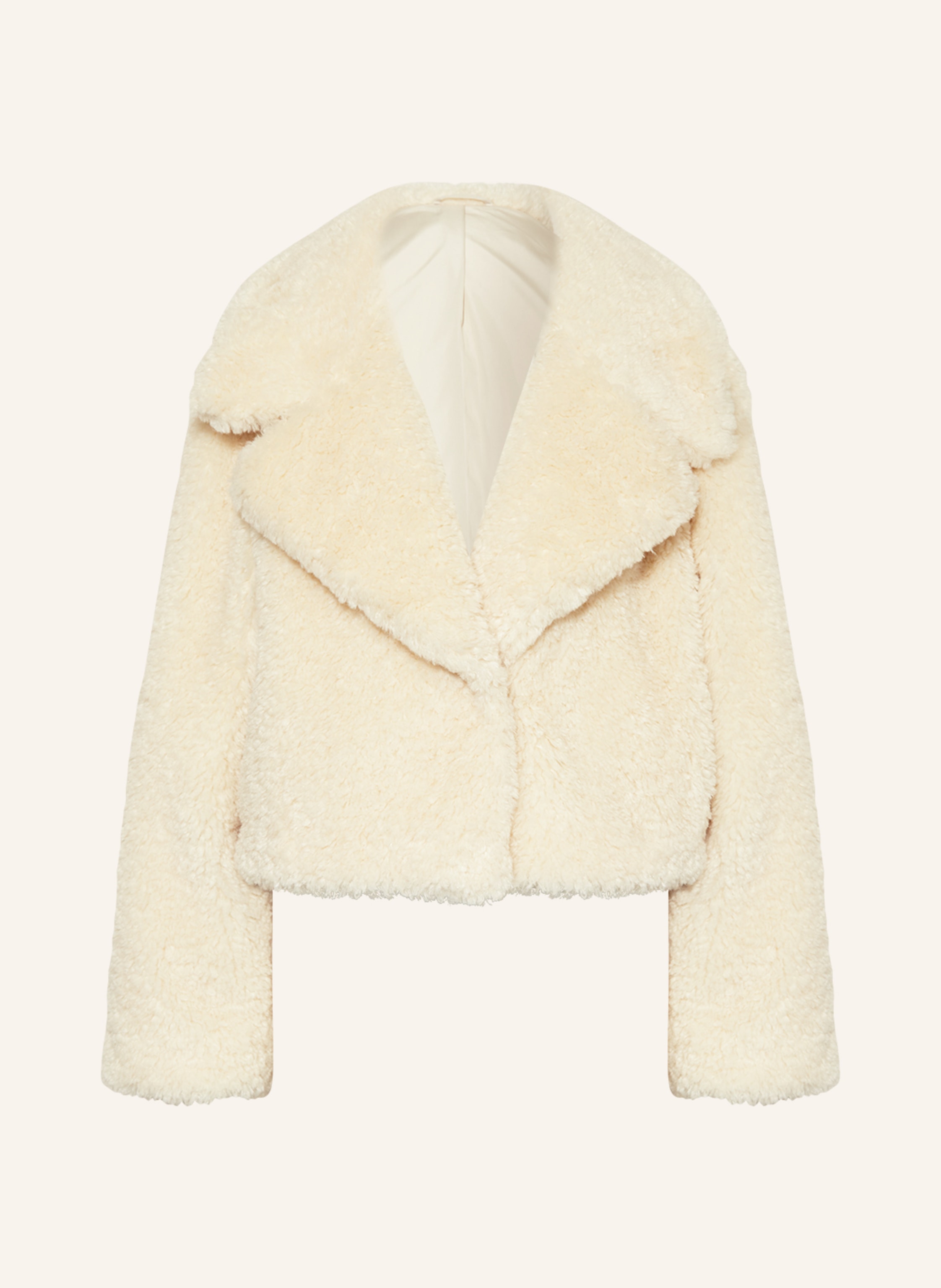 MARELLA Teddy jacket SAFARI in ecru