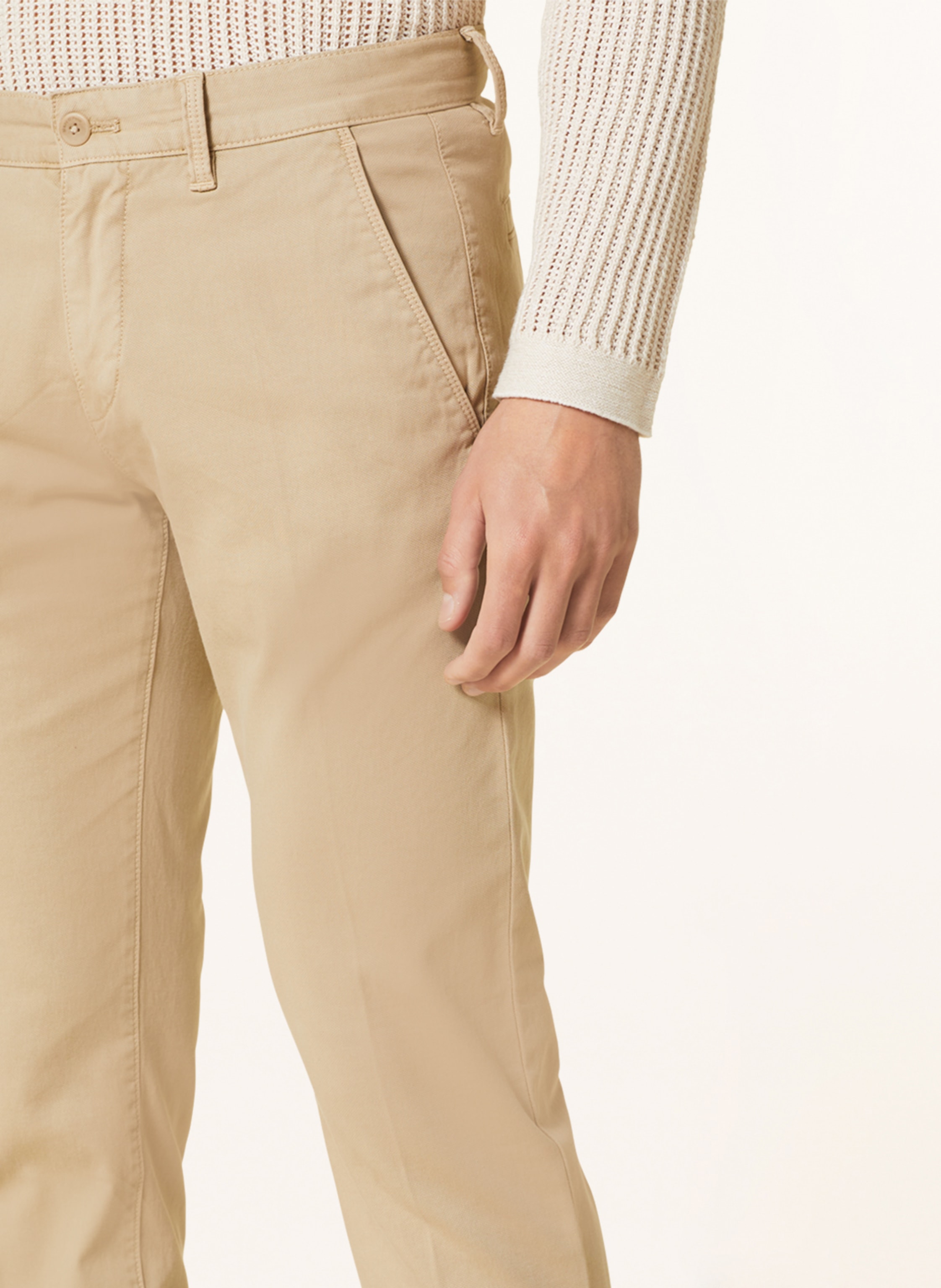 Thumbnail - Marc O'polo Chino Stig Shaped Fit beige