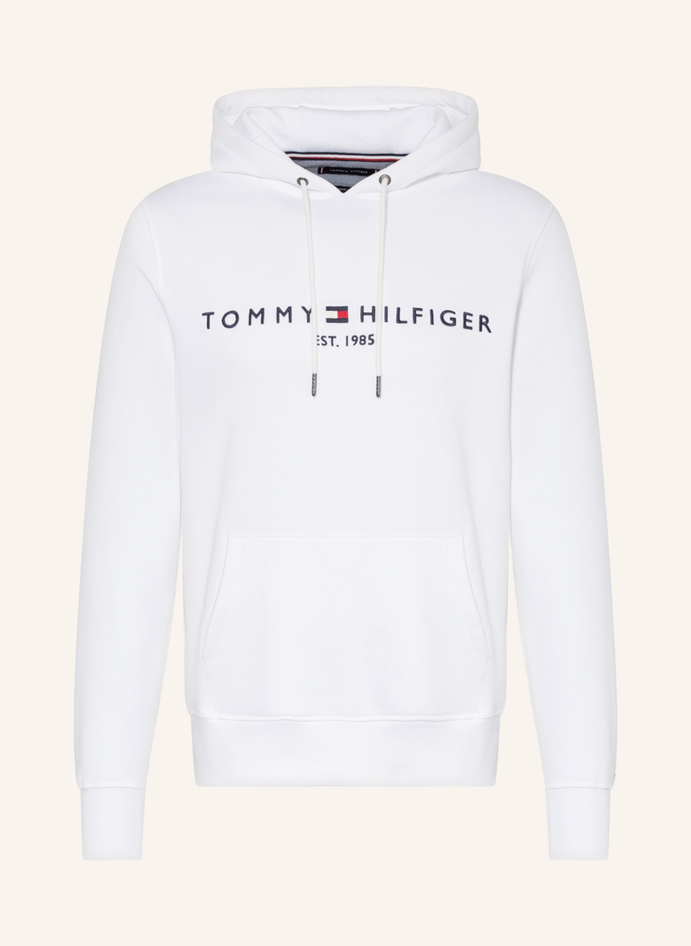 TOMMY Hoodie weiss