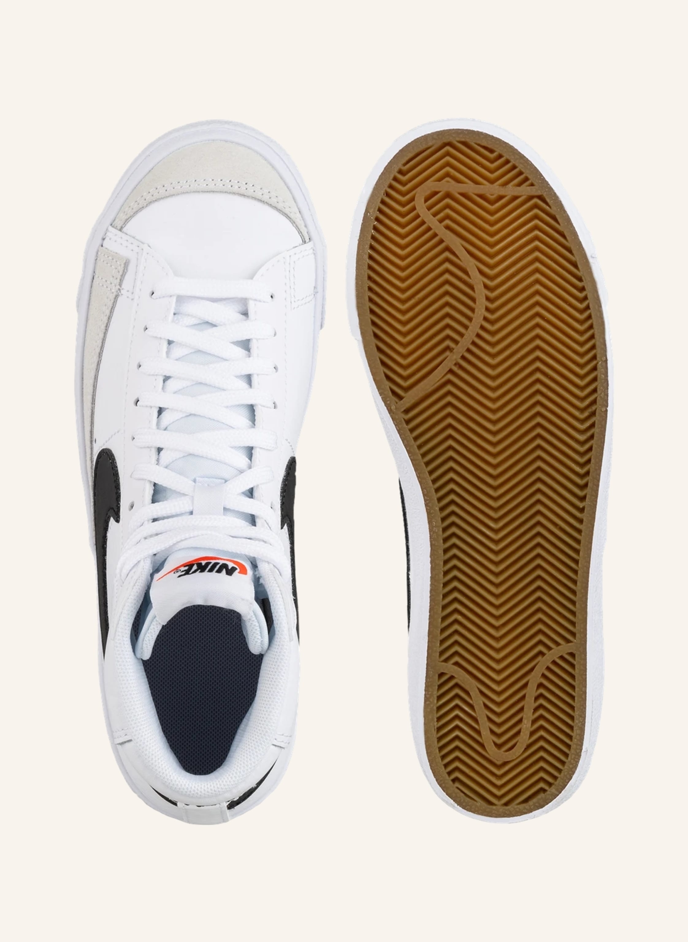 Thumbnail - Nike Hightop-Sneaker Blazer Mid '77 weiss