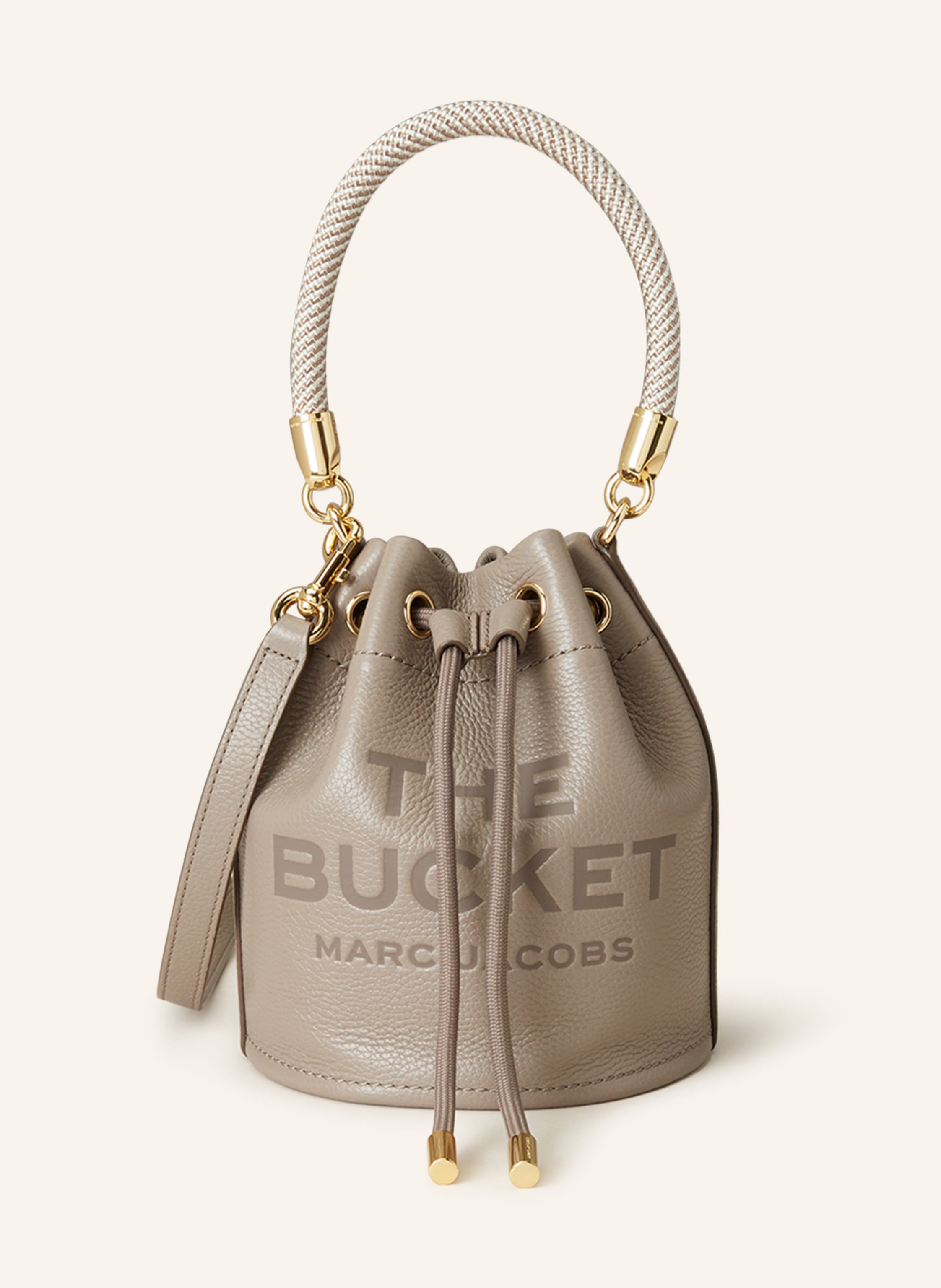MARC JACOBS Pouch bag THE BUCKET in taupe