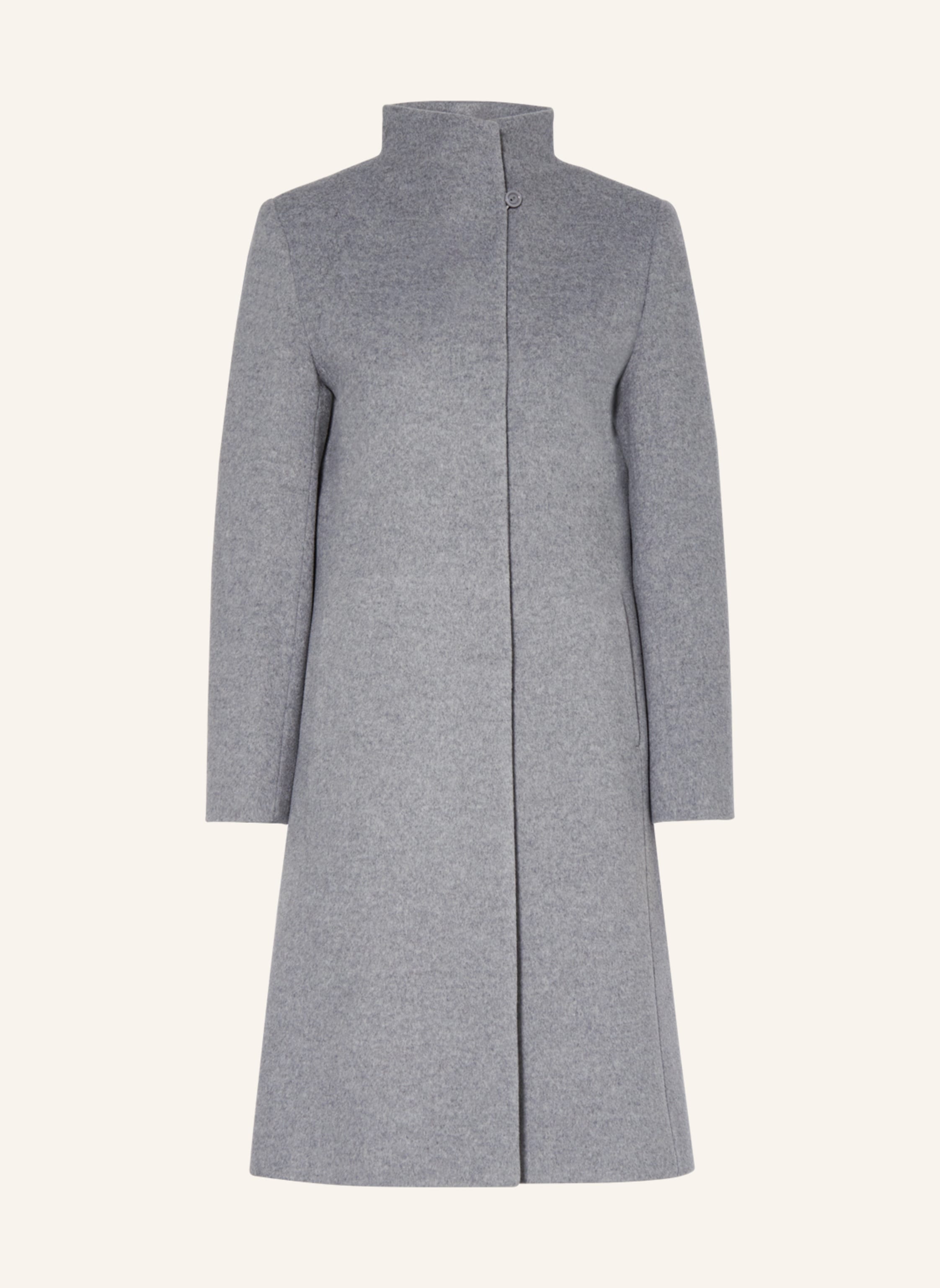 ICONS CINZIA ROCCA Wool coat in gray