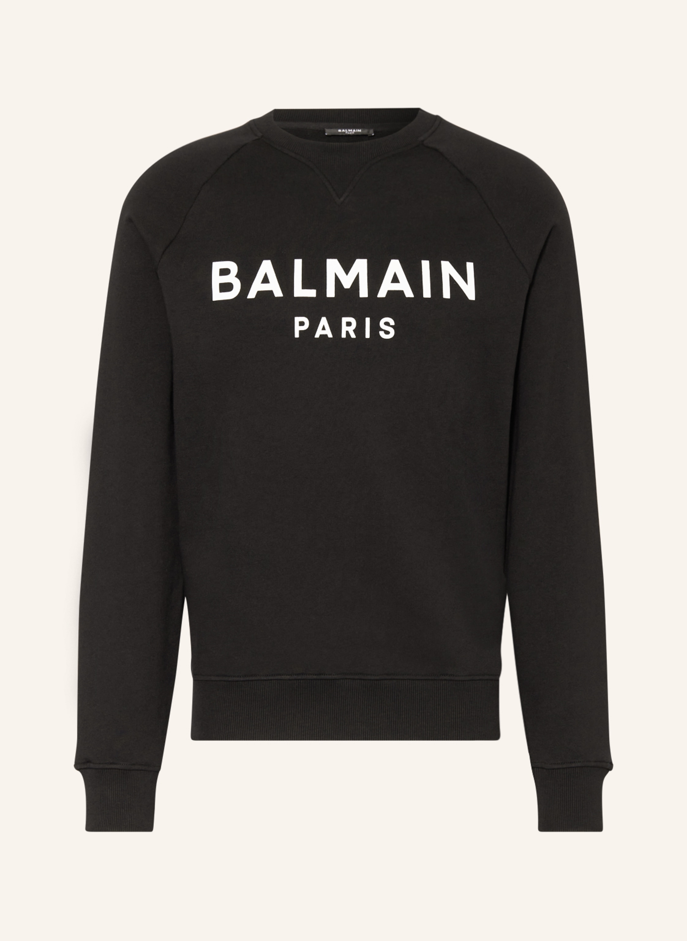 Black balmain sweater hotsell