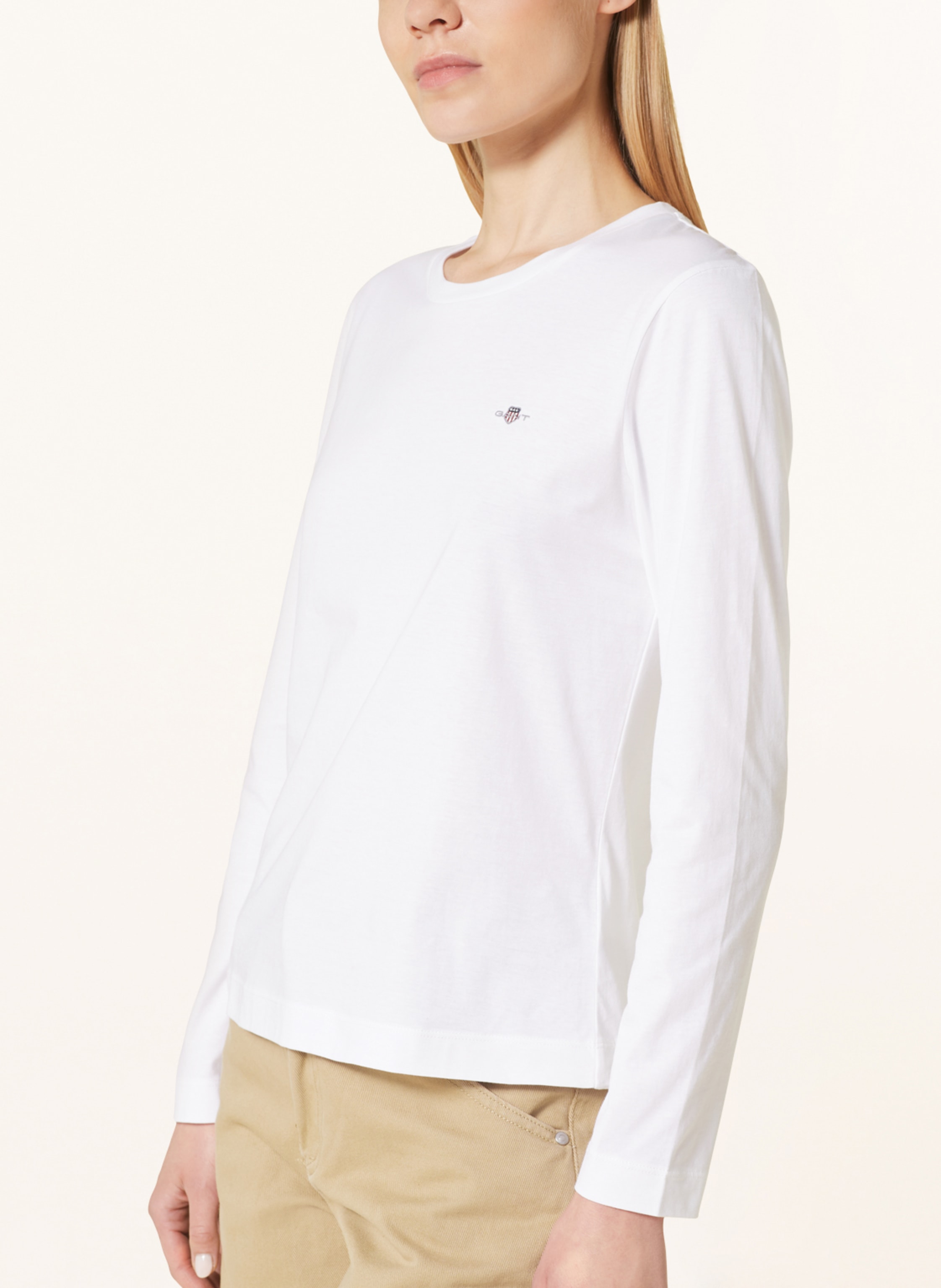 Thumbnail - Gant Longsleeve weiss