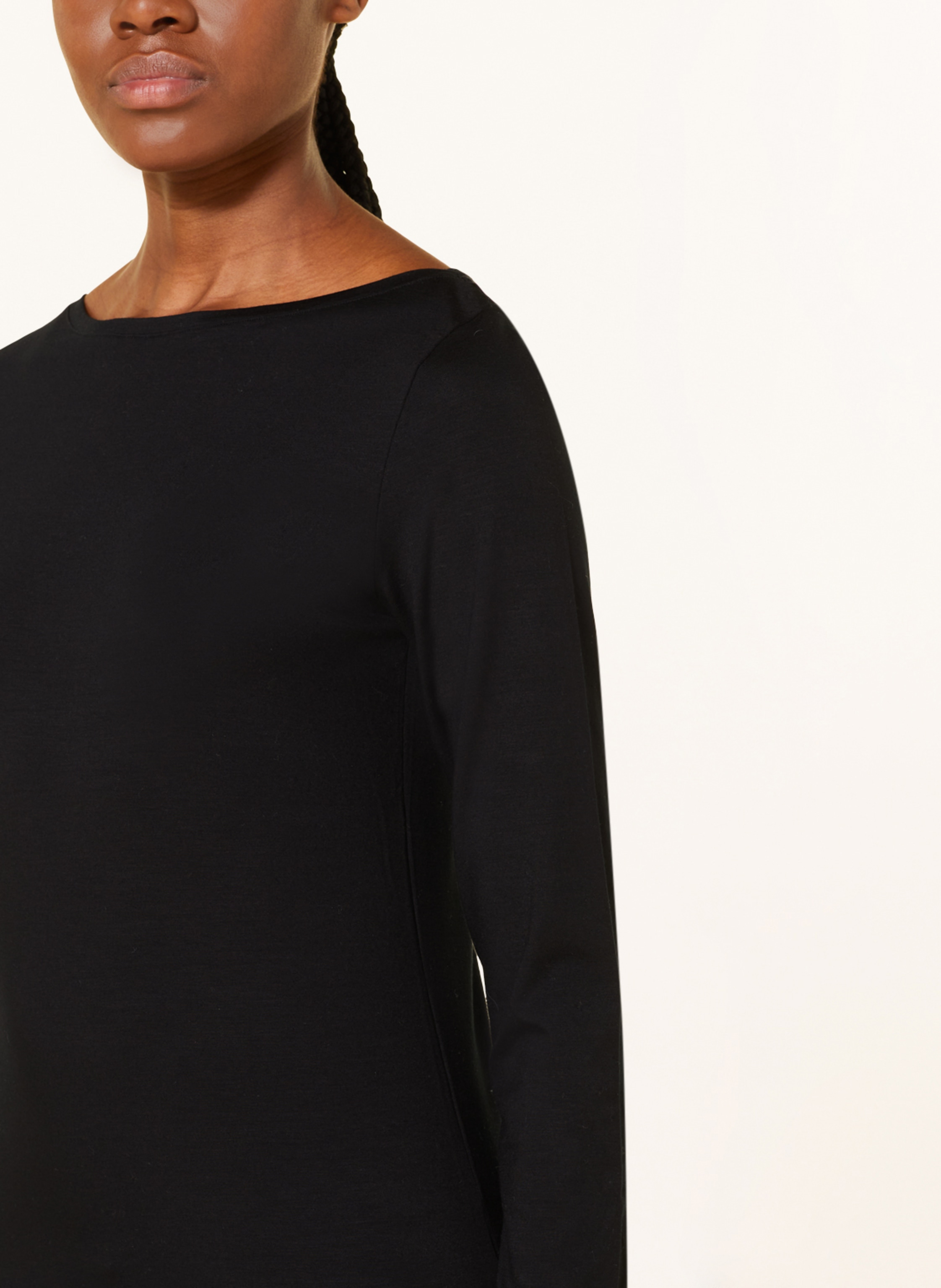 Thumbnail - Zimmerli Schlafshirt Pureness schwarz