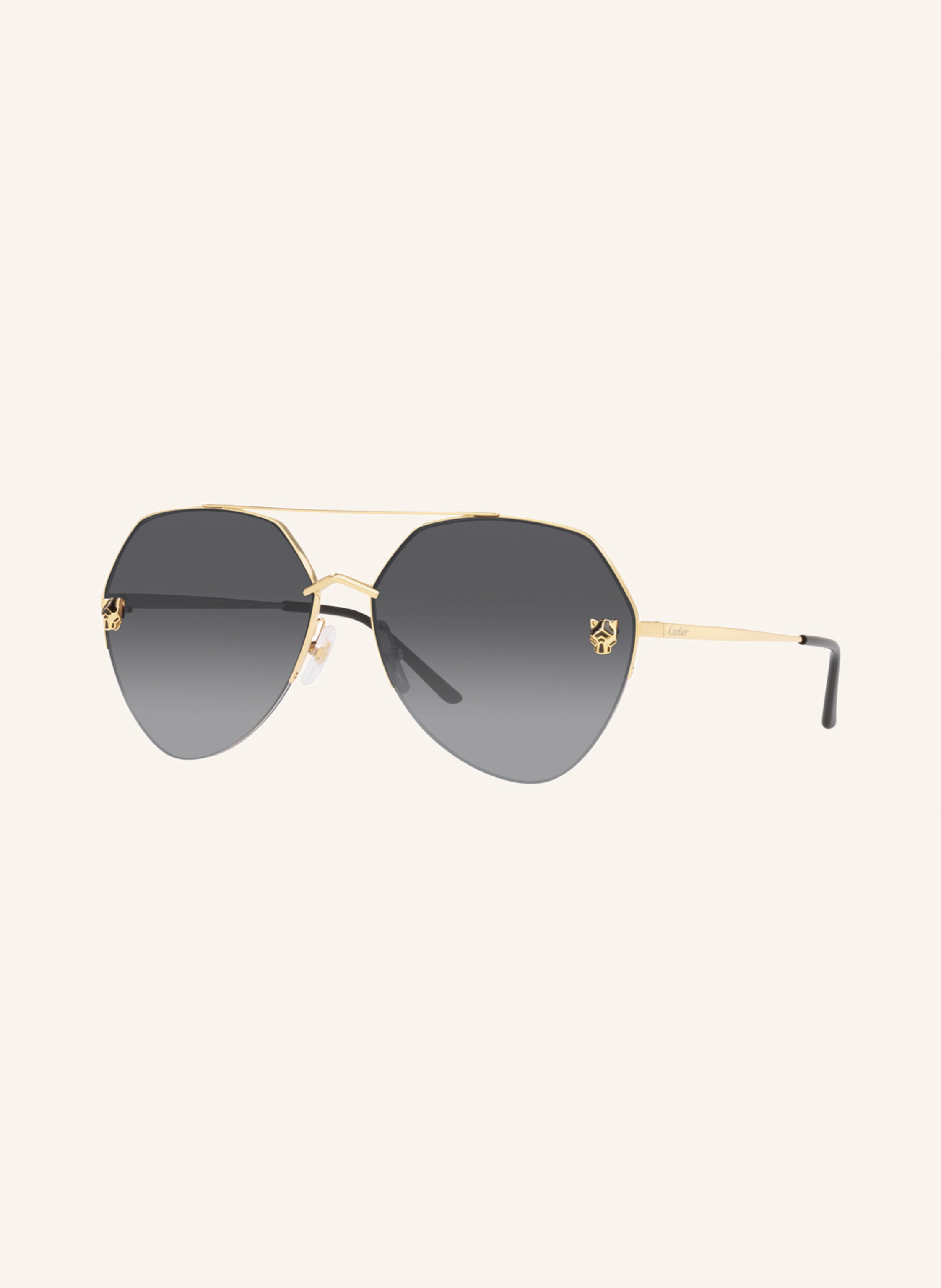 Cartier Cartier Sonnenbrille ct0355s gold in 2300L1 - GOLD/ GRAU VERLAUF
