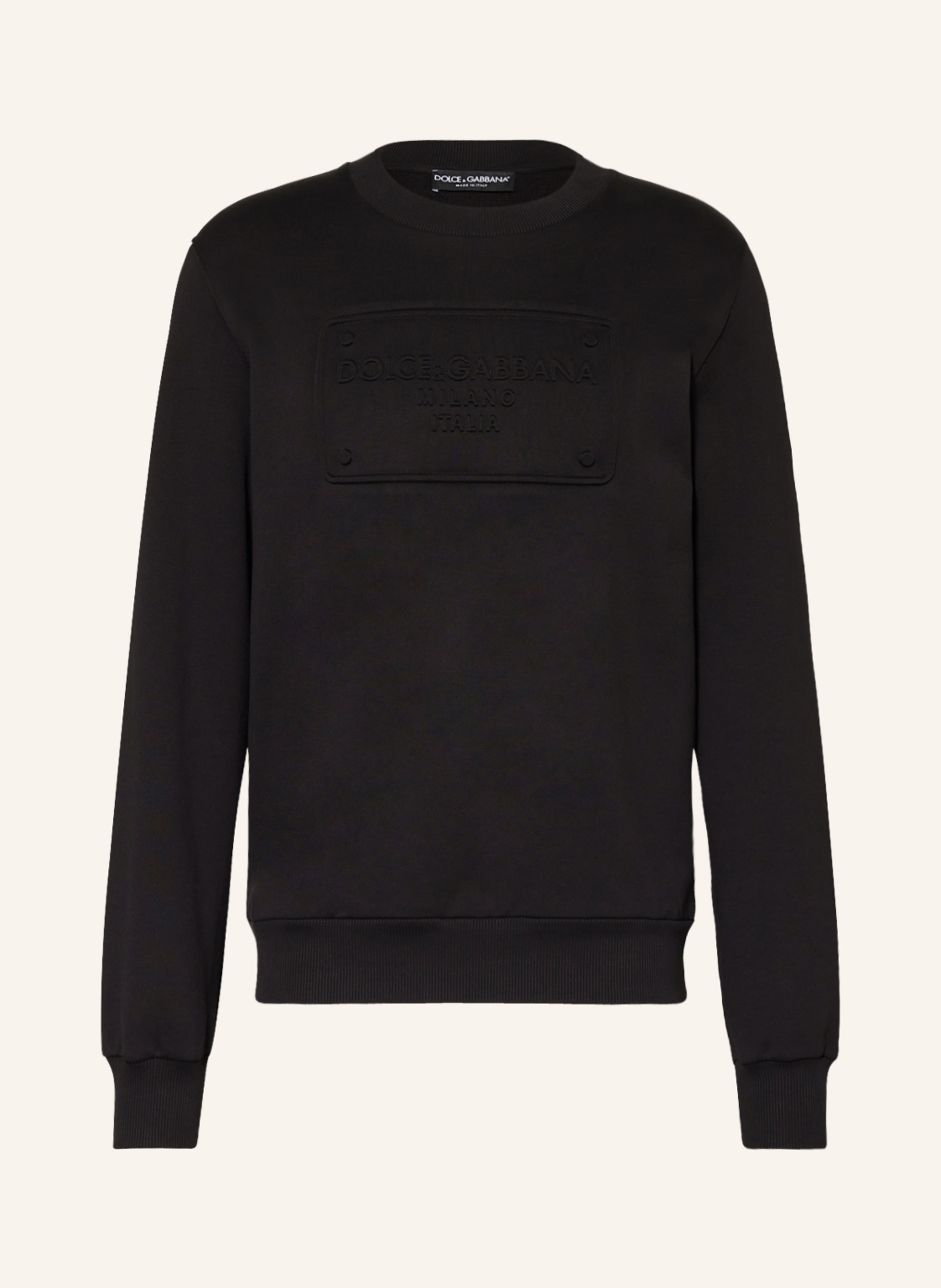 DOLCE GABBANA Sweatshirt in black
