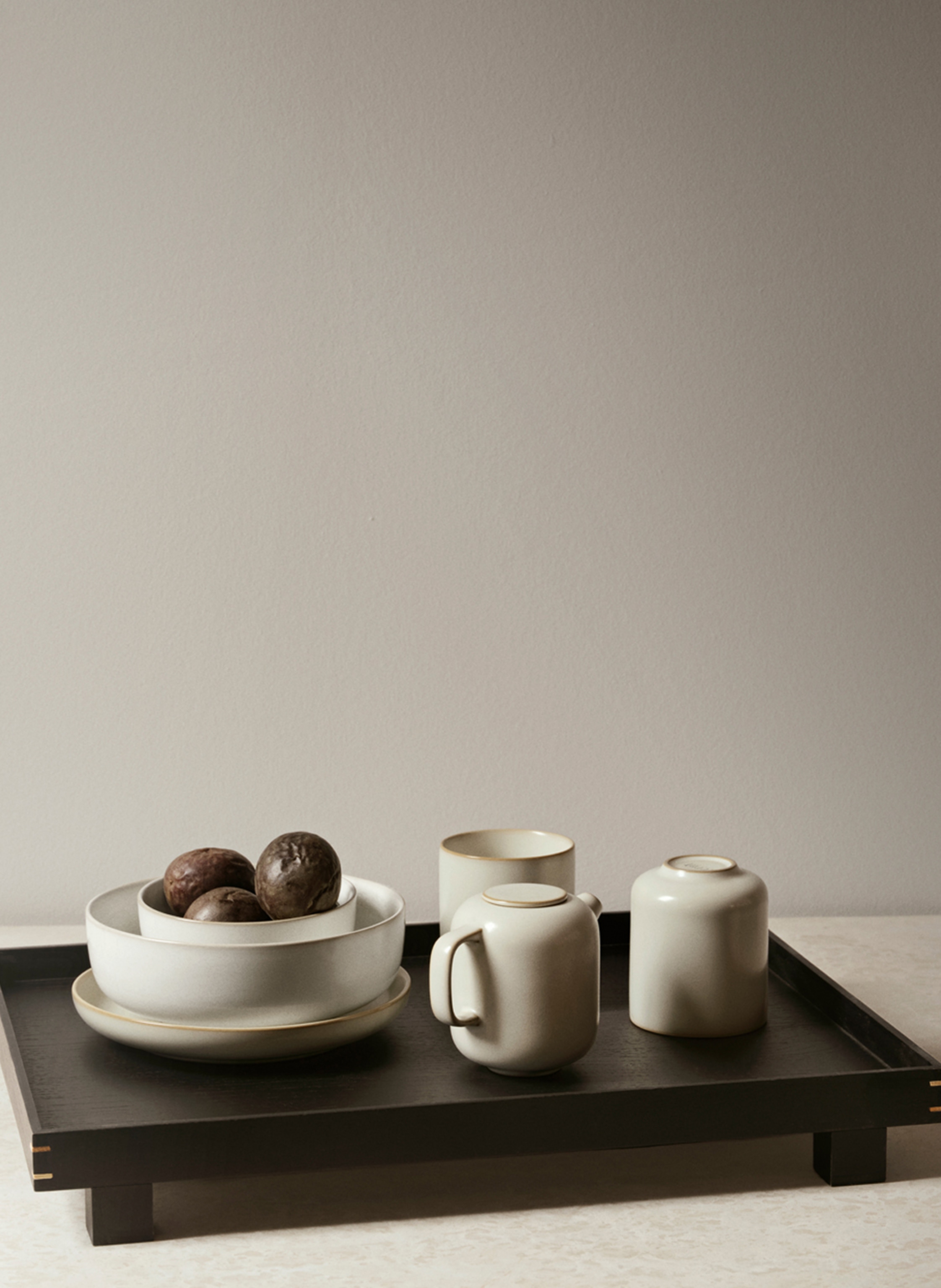 Thumbnail - Ferm Living 6er-Set Schalen Sekki weiss