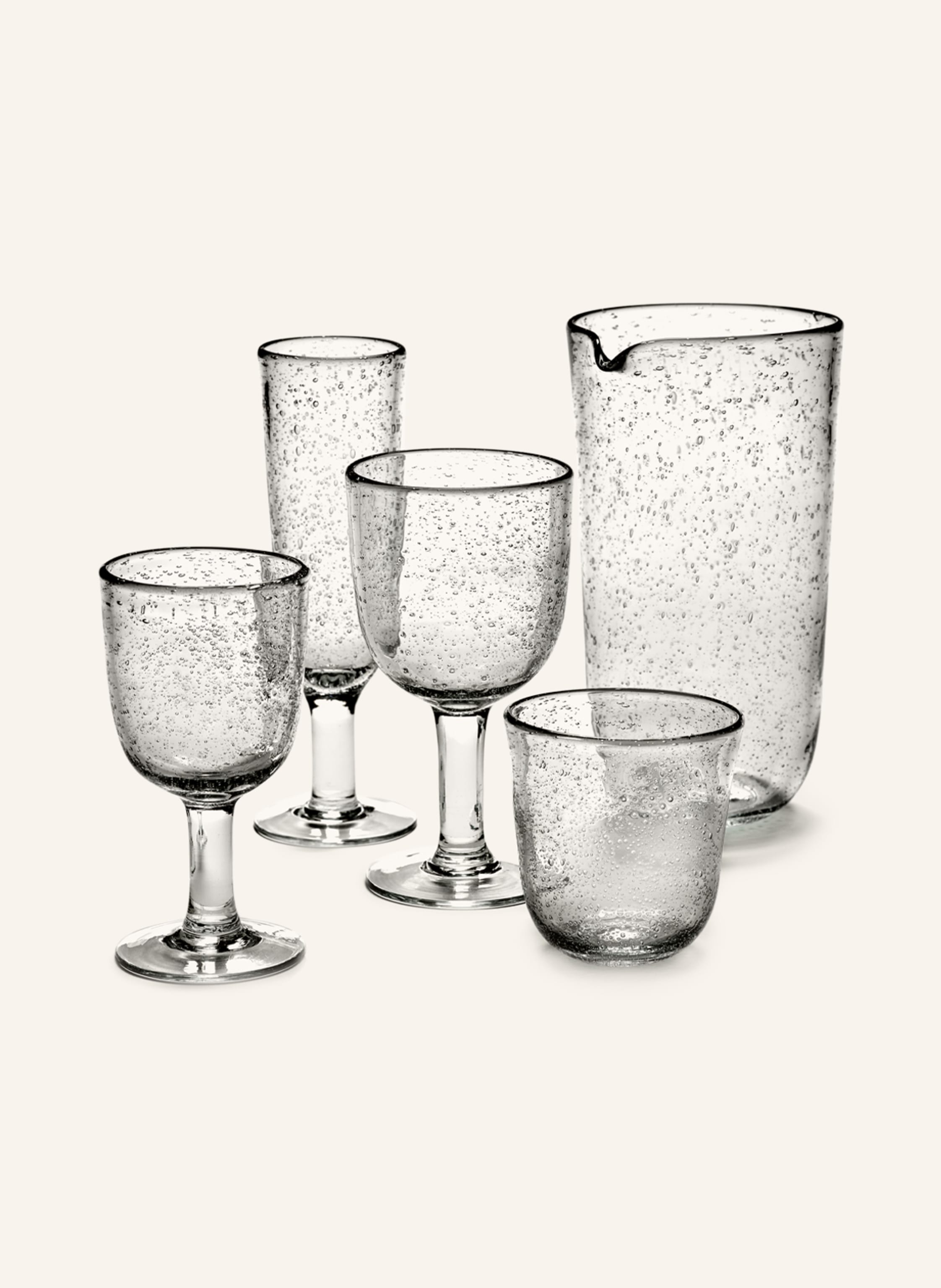 Thumbnail - Serax 4er-Set Weingläser Pure transparent