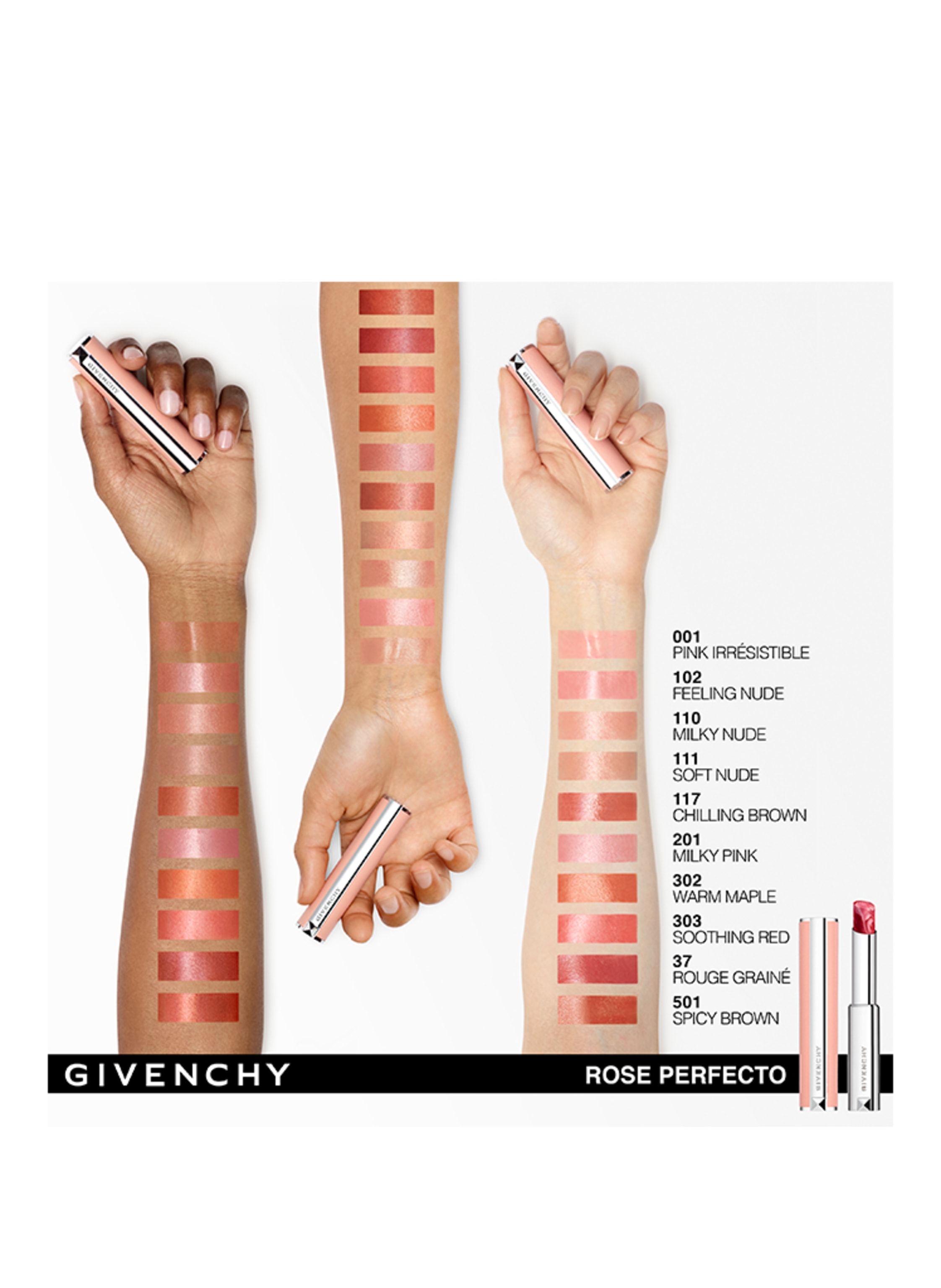 Thumbnail - Givenchy Beauty Rose Perfecto Getönte Lippenpflege