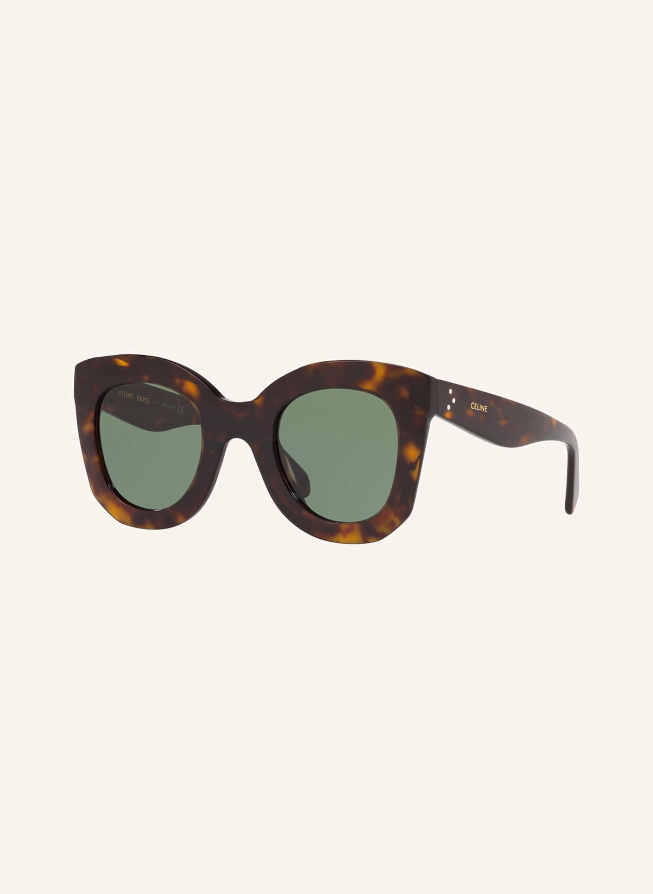 Celine Celine Sonnenbrille cl000195 braun in 4402J1 - HAVANA/ GRÜN