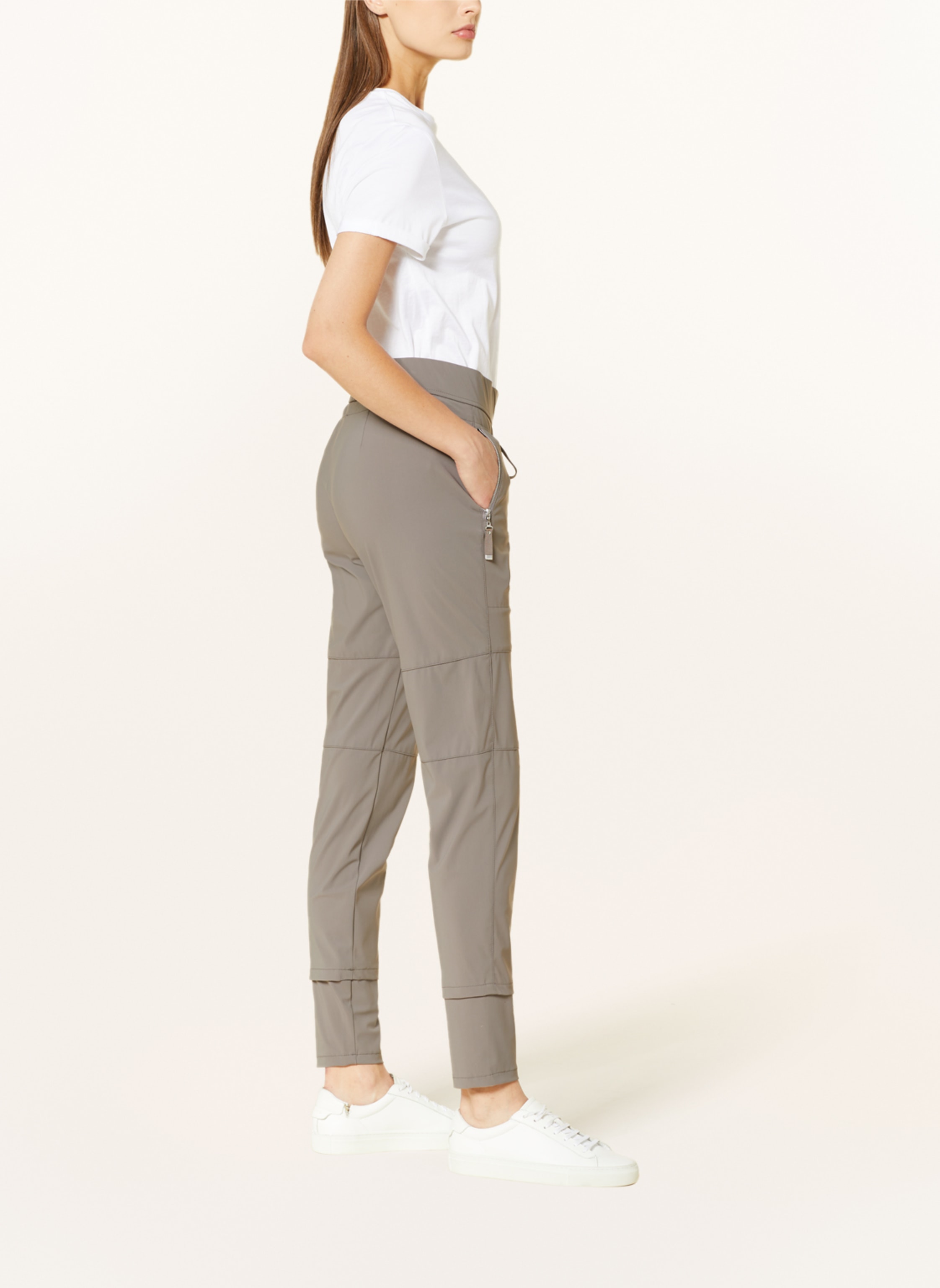 Thumbnail - Raffaello Rossi Hose Candy Long Im Jogging-Stil beige