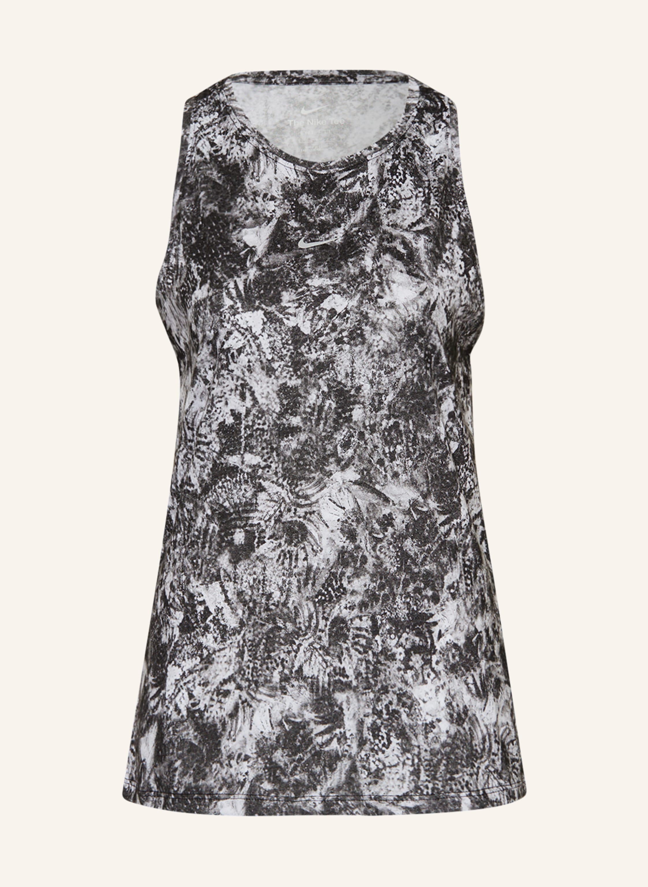 Nike Tank top DRI FIT PRO in black white
