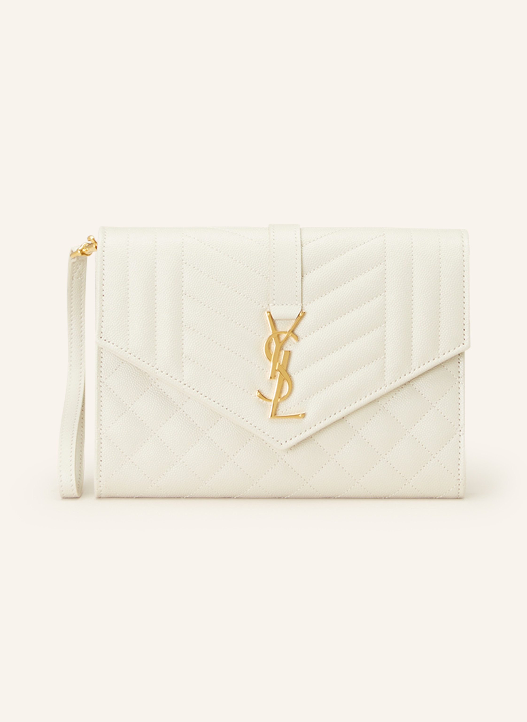 Saint laurent monogram clutch hotsell