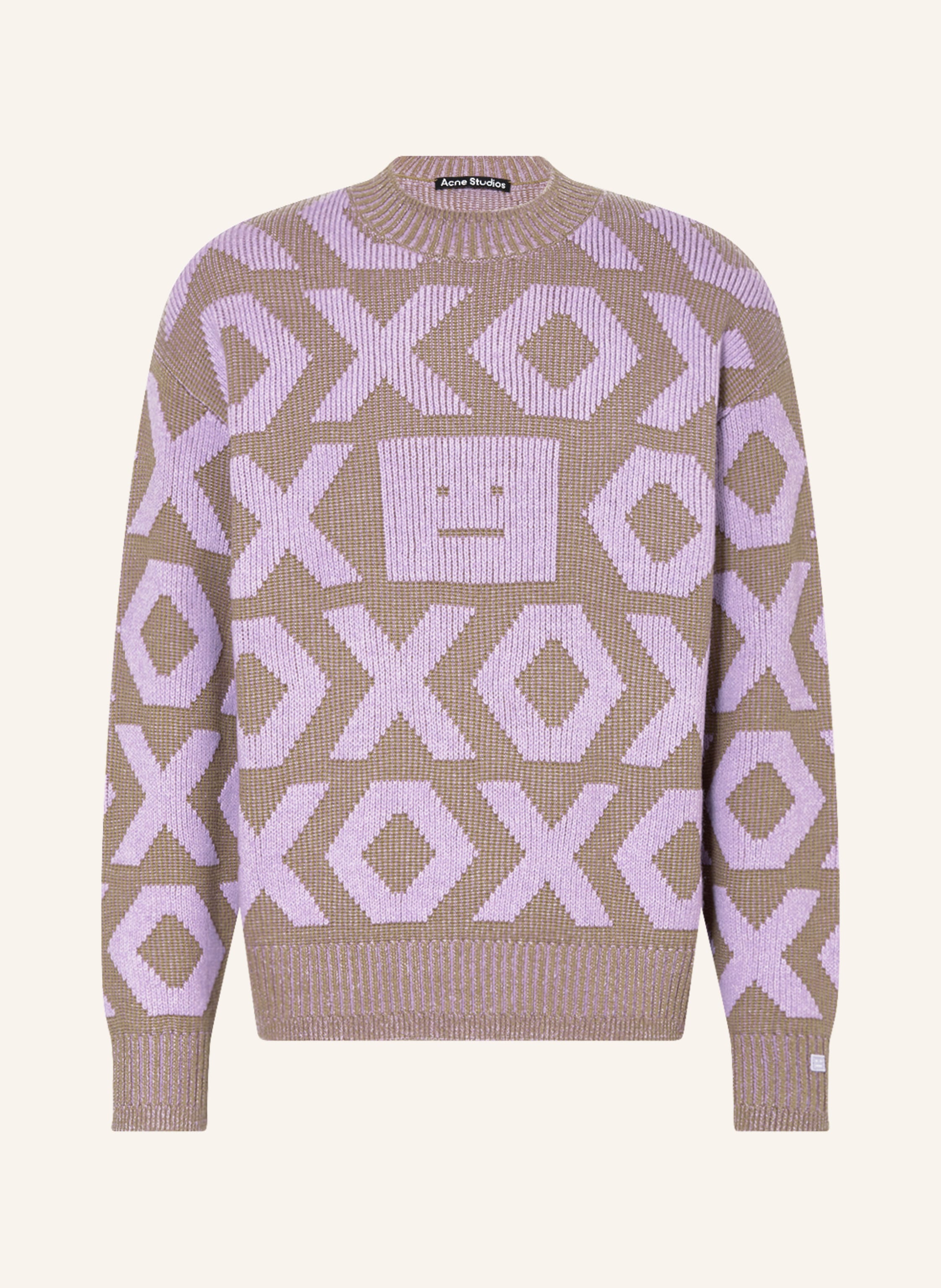 Acne shop purple sweater