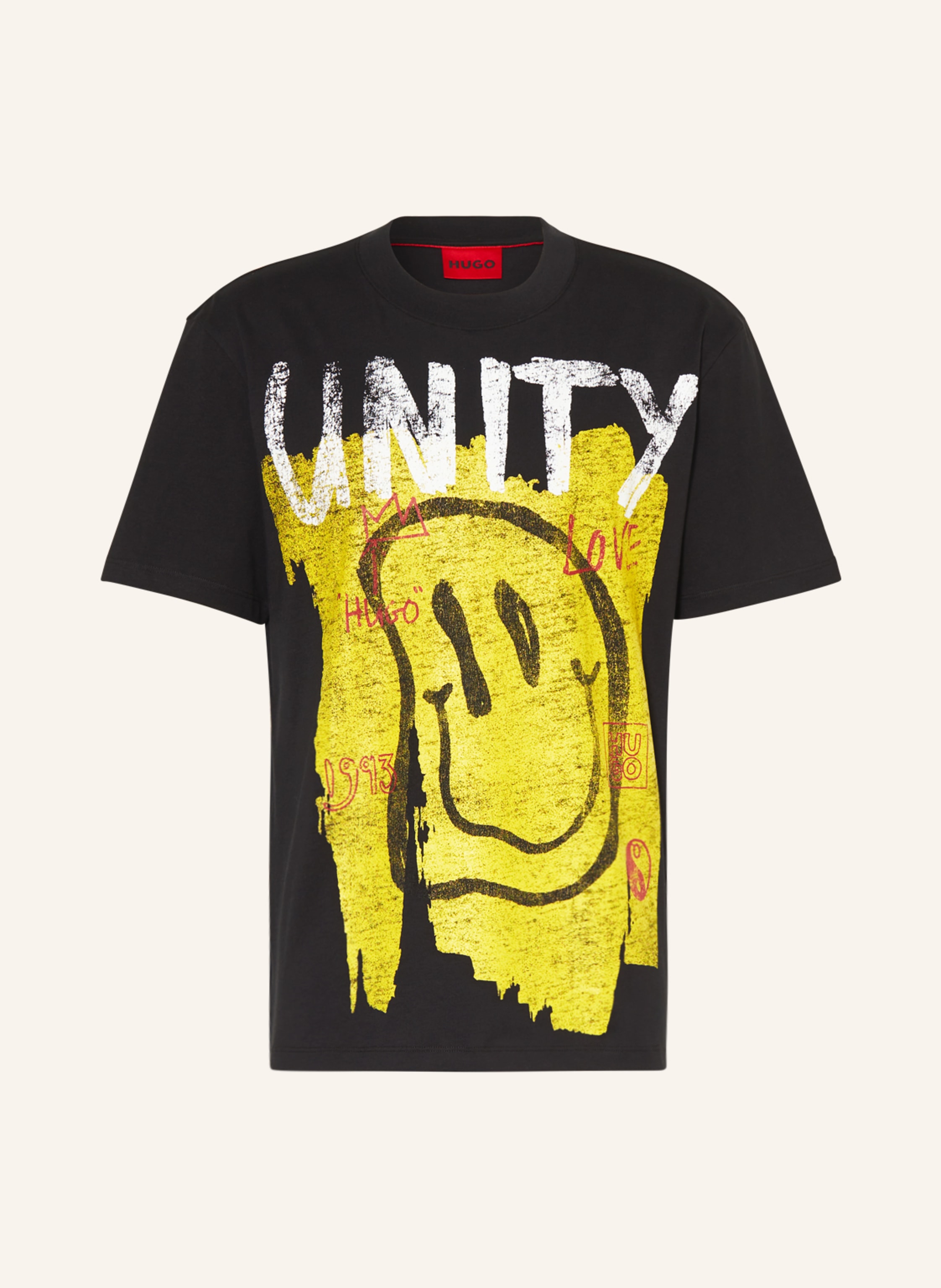 hugo boss yellow shirt